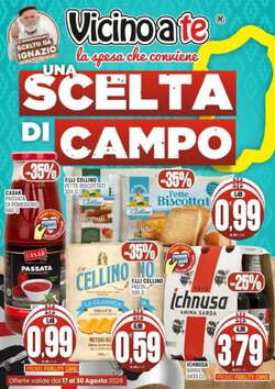 Volantino promozionale Vicino a te supermercati  valide dal 17/08/2026
