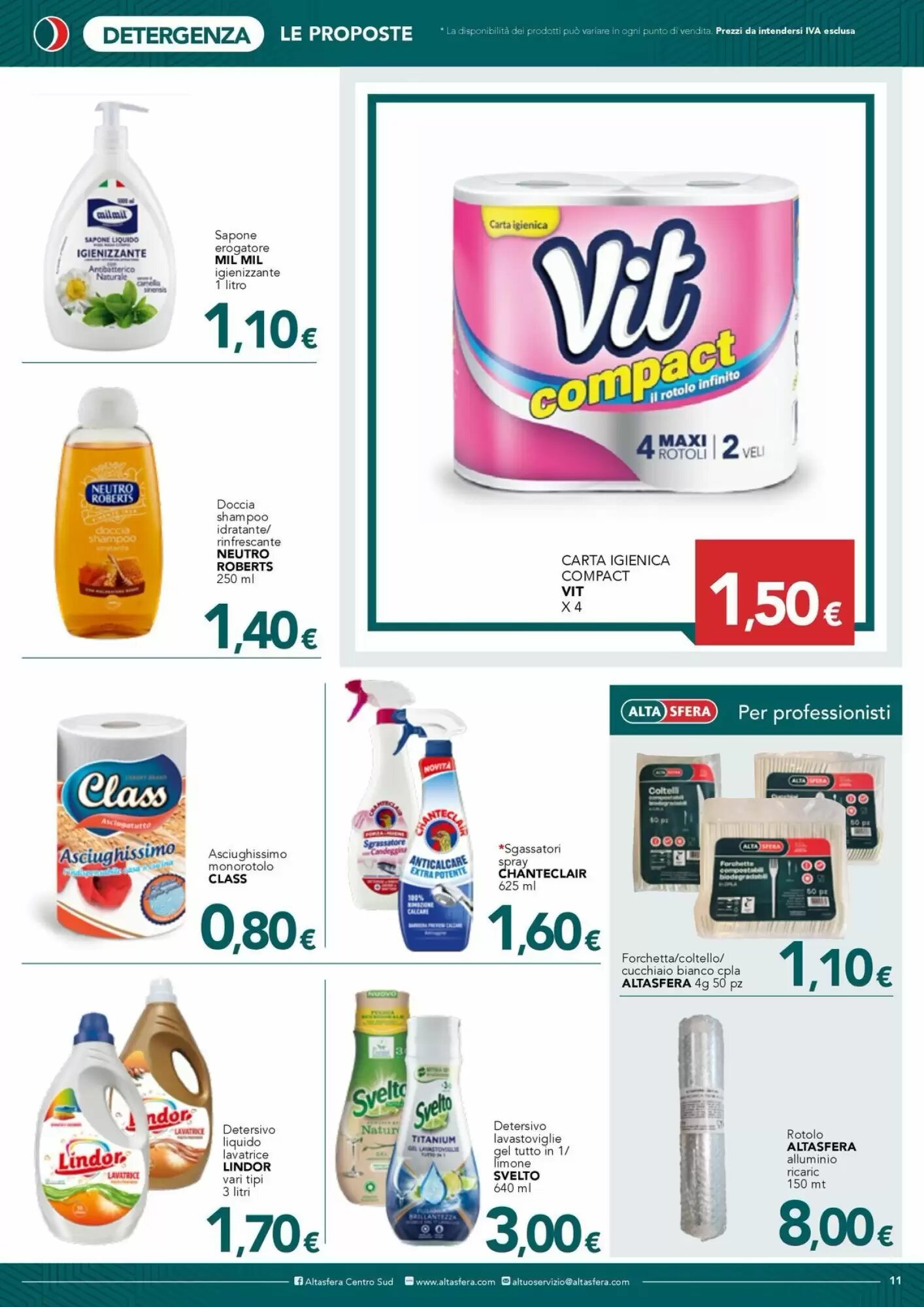Volantino promozionale Altasfera  valide dal 17/08/2026 - Pagina 11.