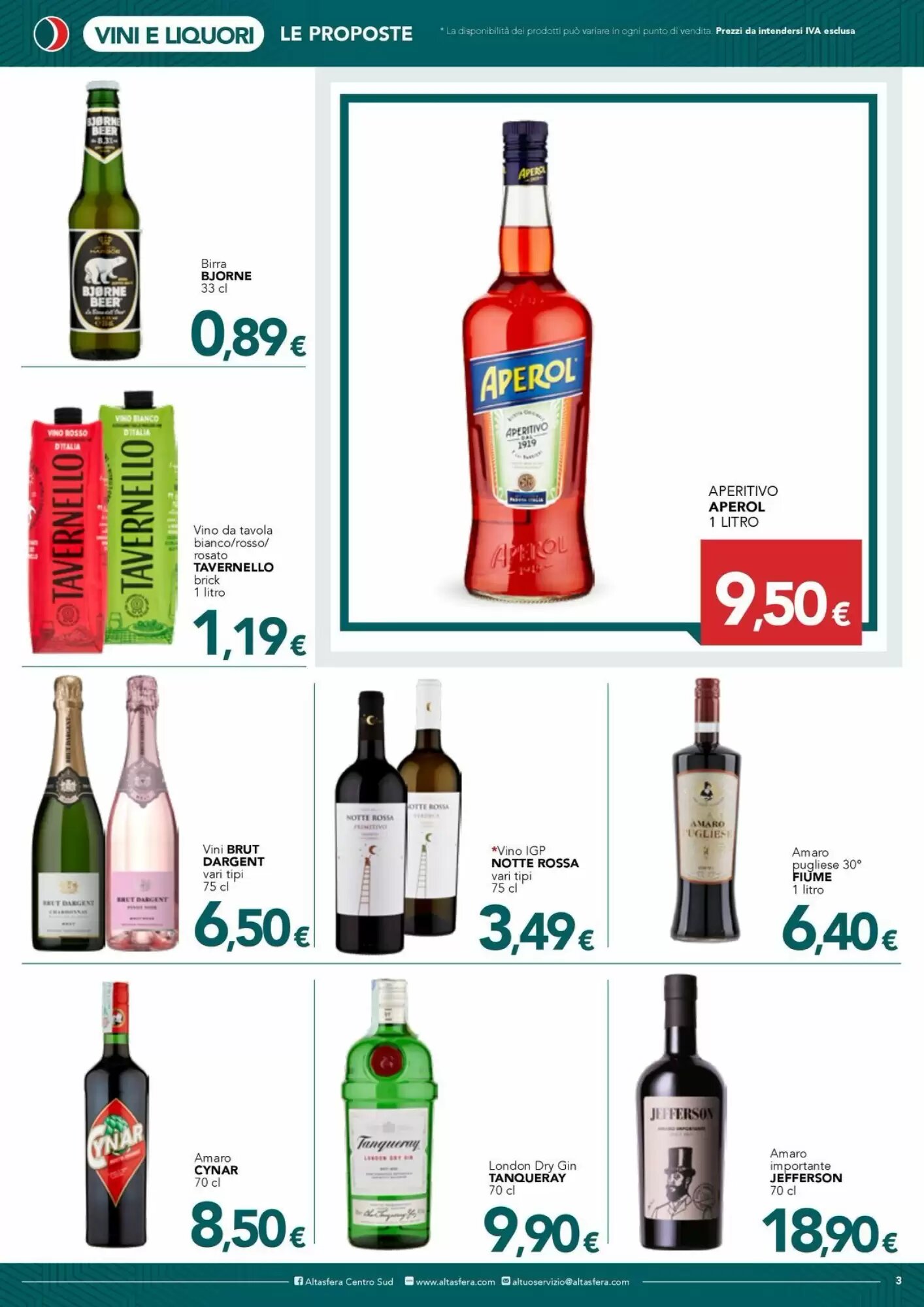 Volantino promozionale Altasfera  valide dal 17/08/2026 - Pagina 3.