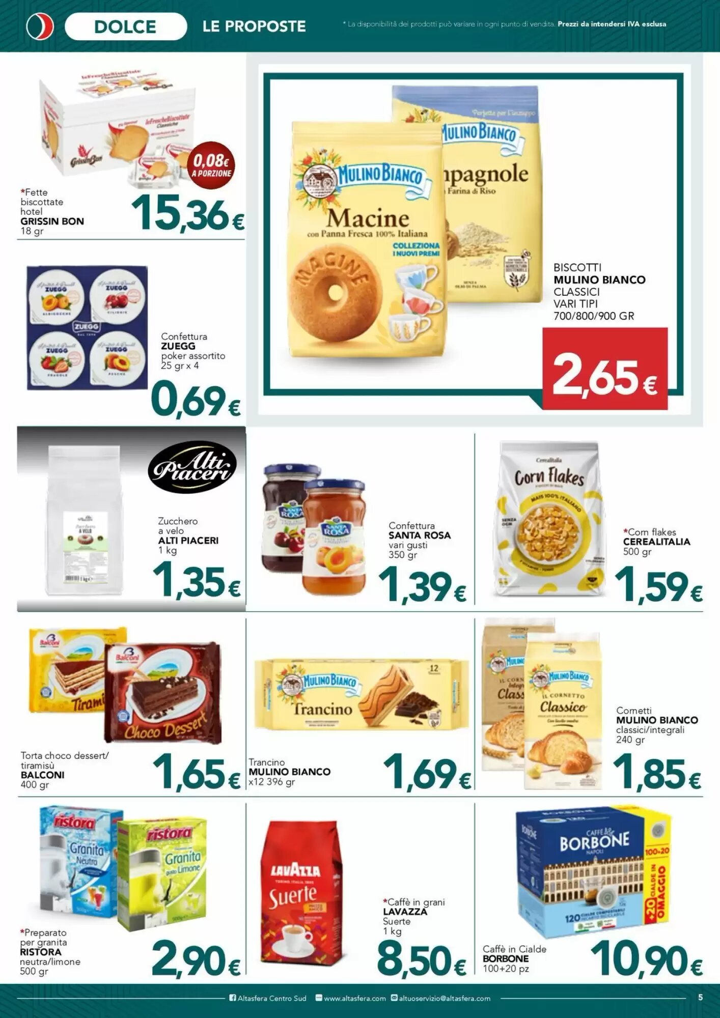 Volantino promozionale Altasfera  valide dal 17/08/2026 - Pagina 5.