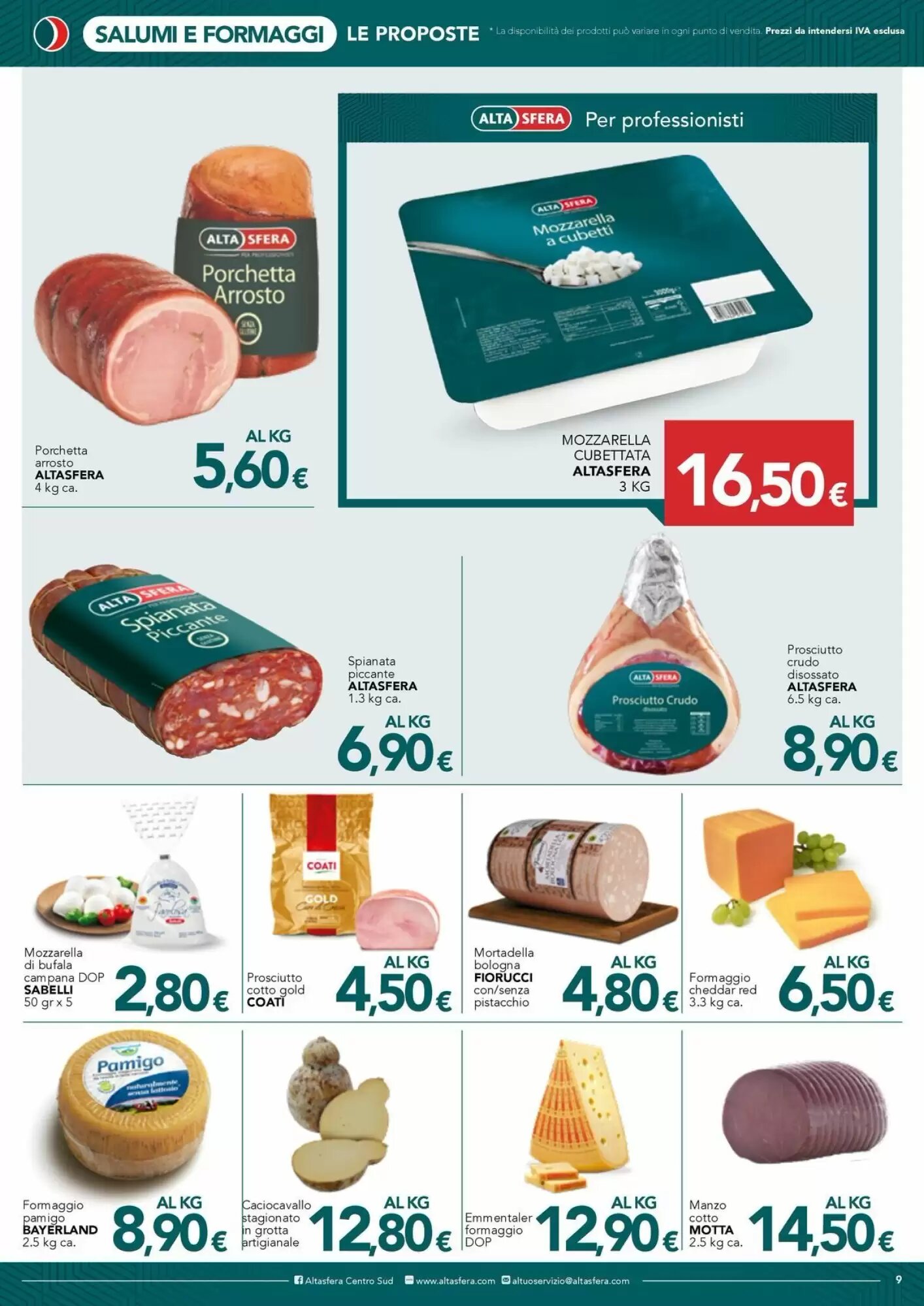 Volantino promozionale Altasfera  valide dal 17/08/2026 - Pagina 9.