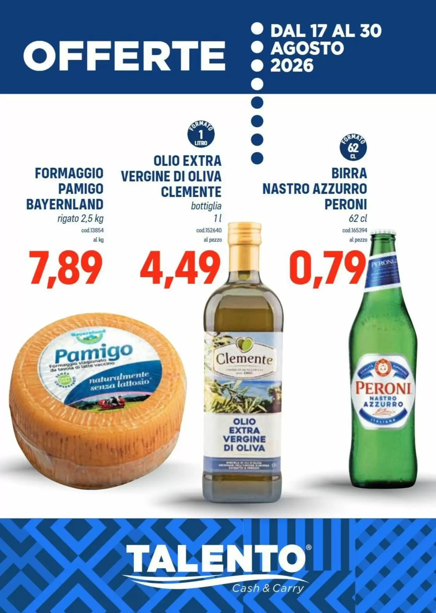 Volantino promozionale Talento Professional Store valide dal 17/08/2026 - Pagina 1.