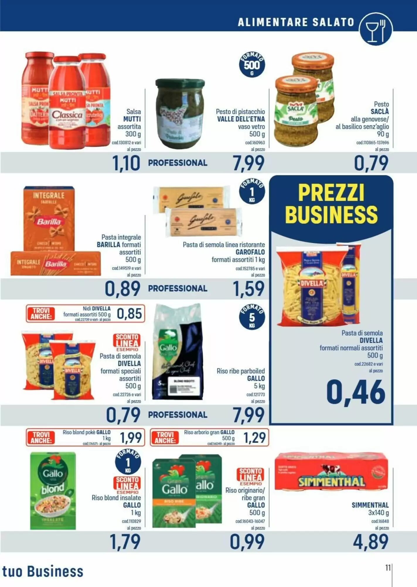Volantino promozionale Talento Professional Store  valide dal 17/08/2026 - Pagina 11.