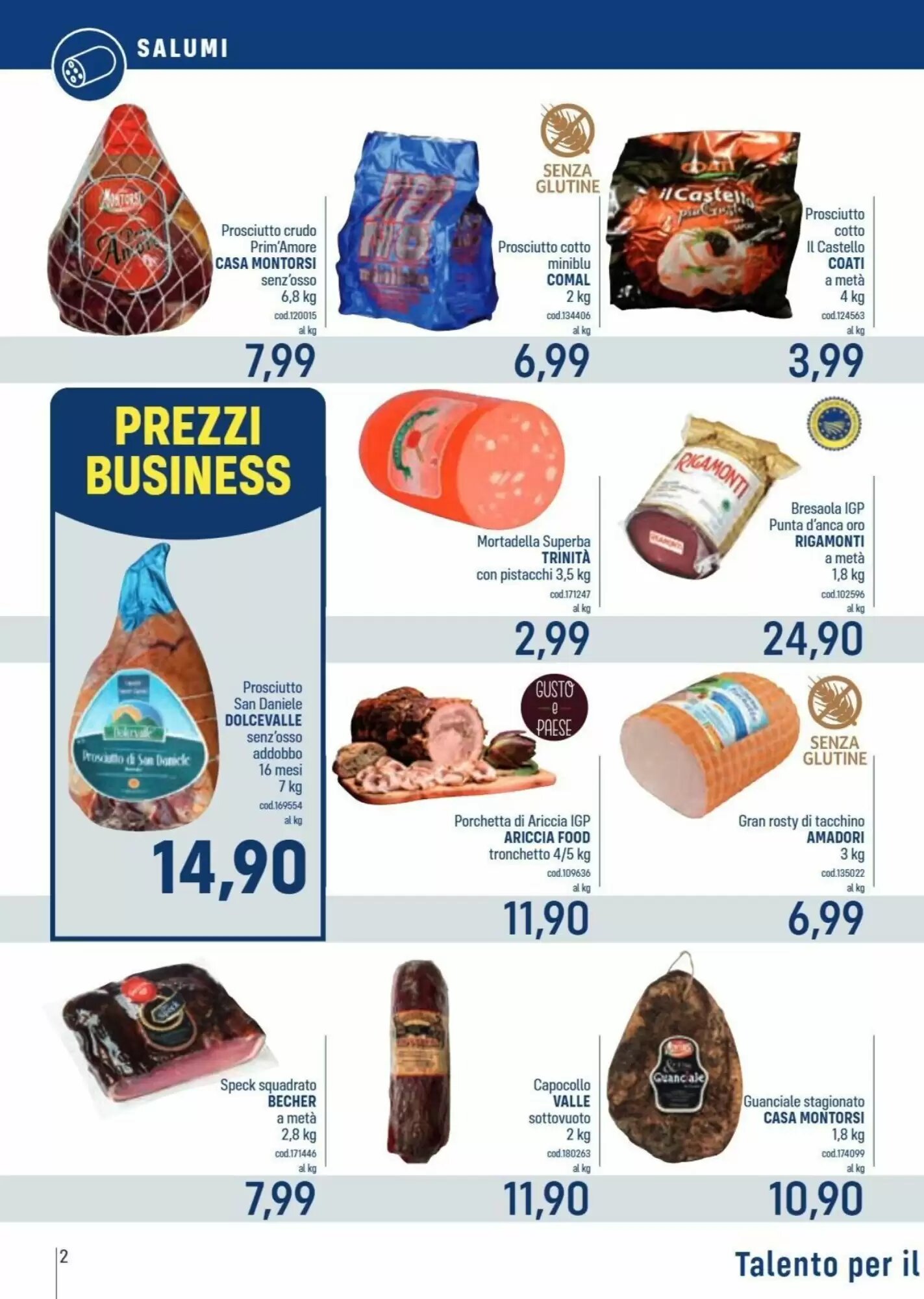 Volantino promozionale Talento Professional Store  valide dal 17/08/2026 - Pagina 2.
