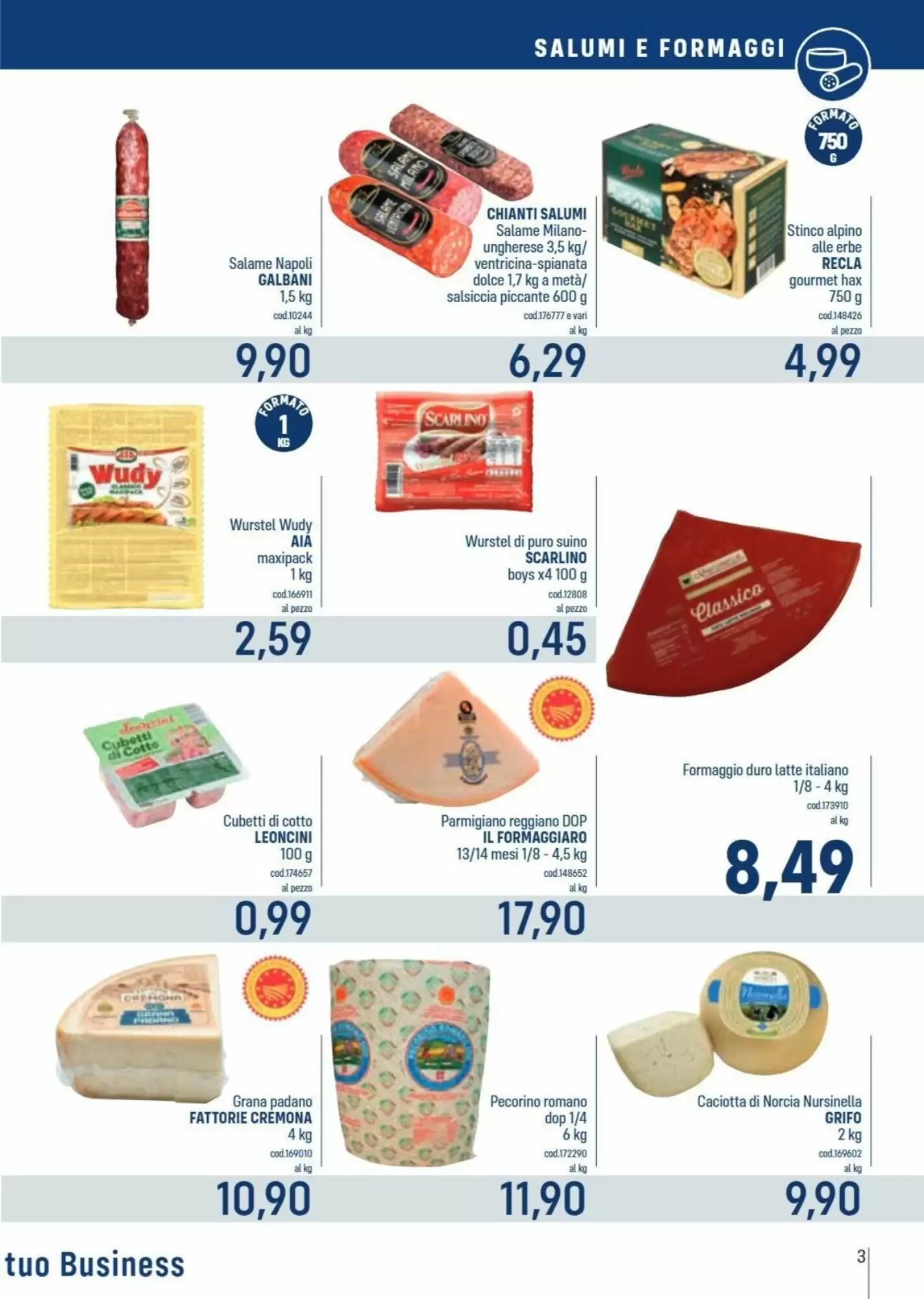 Volantino promozionale Talento Professional Store  valide dal 17/08/2026 - Pagina 3.