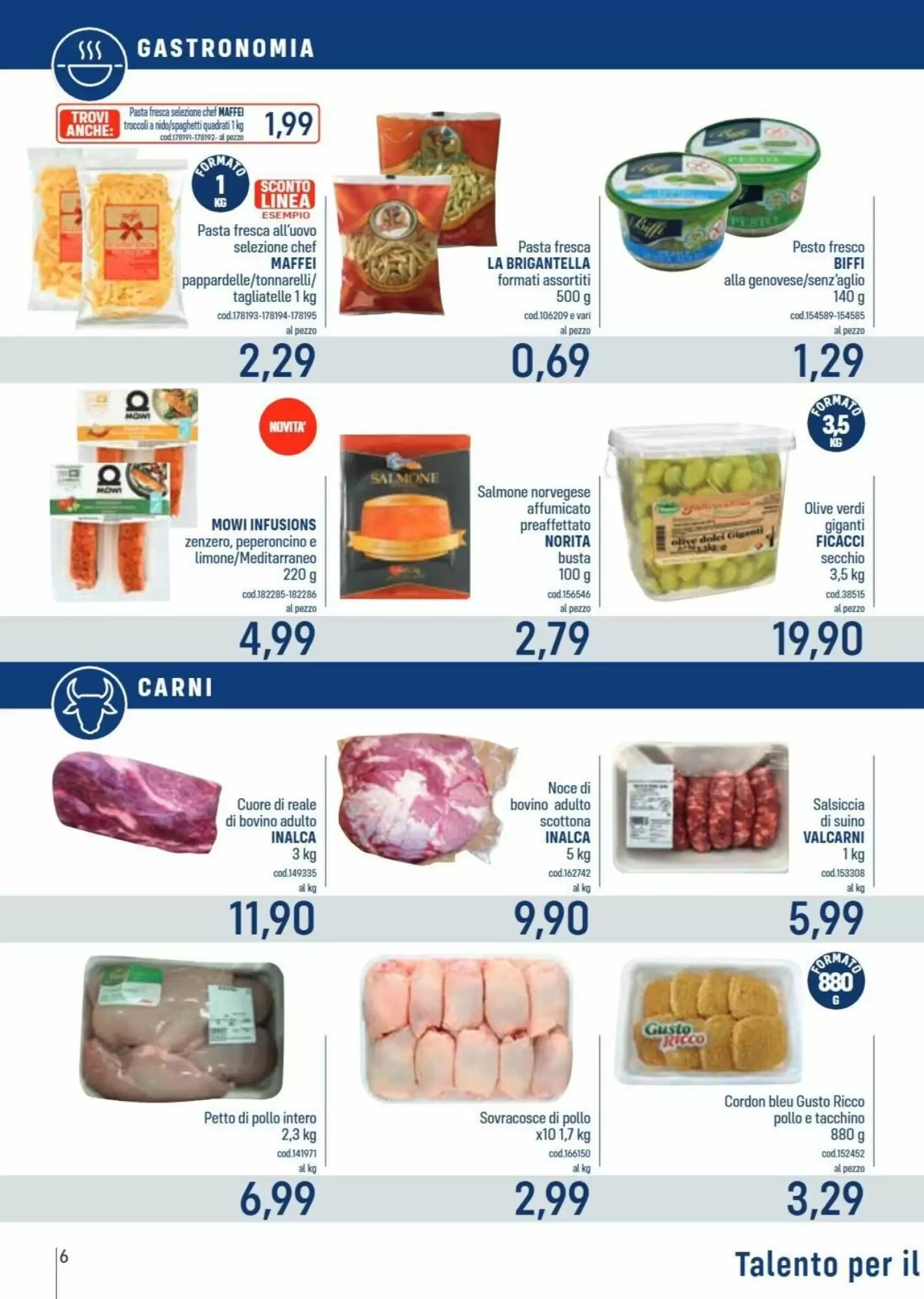 Volantino promozionale Talento Professional Store  valide dal 17/08/2026 - Pagina 6.