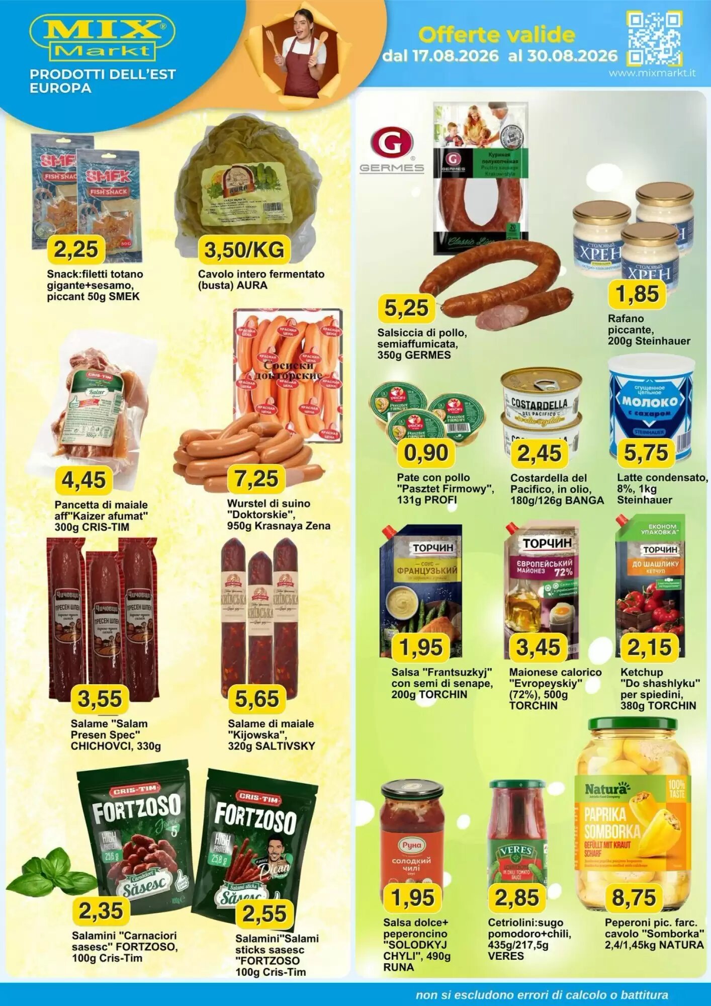 Volantino promozionale Mix Markt  valide dal 17/08/2026 - Pagina 2.