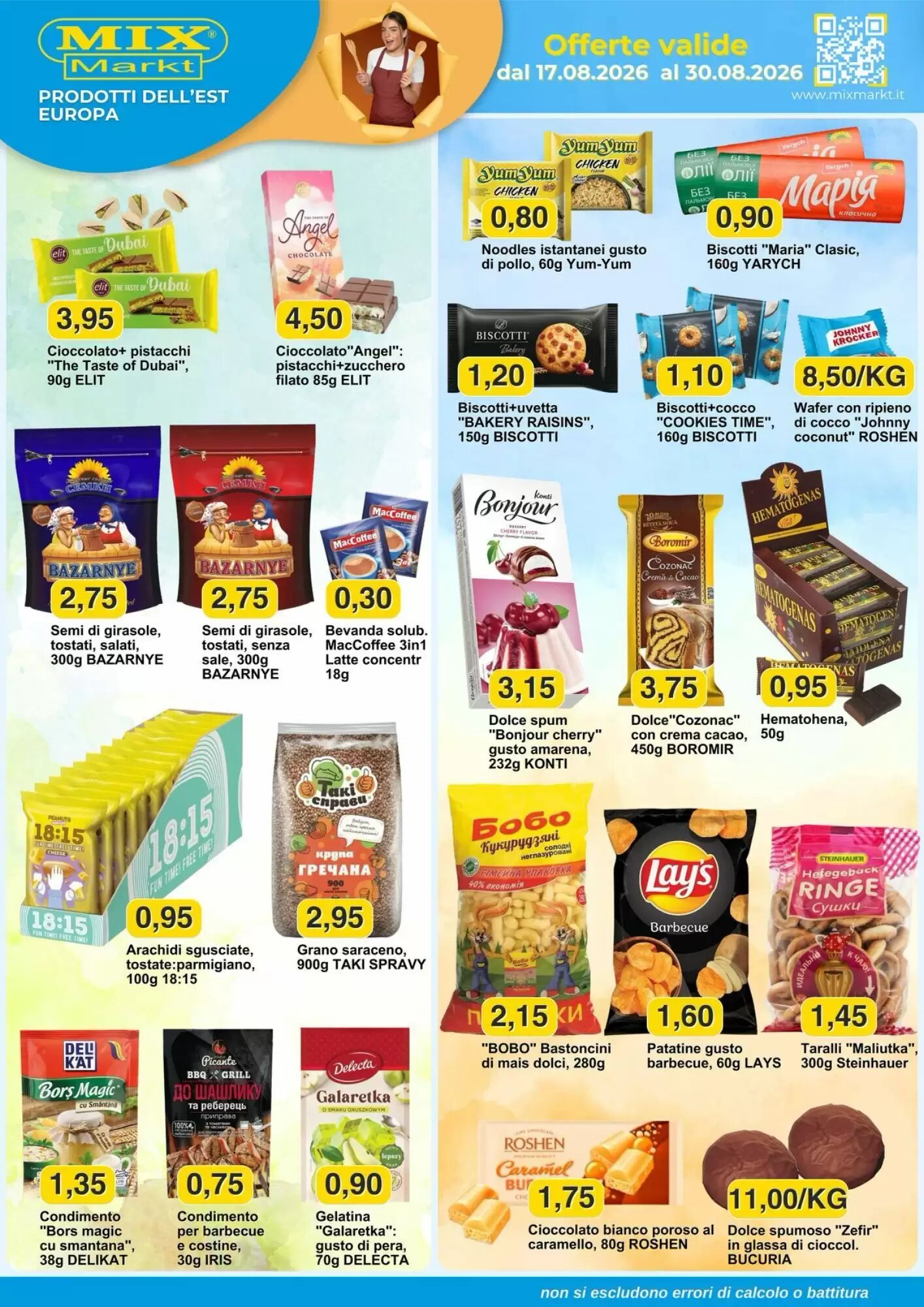 Volantino promozionale Mix Markt  valide dal 17/08/2026 - Pagina 3.