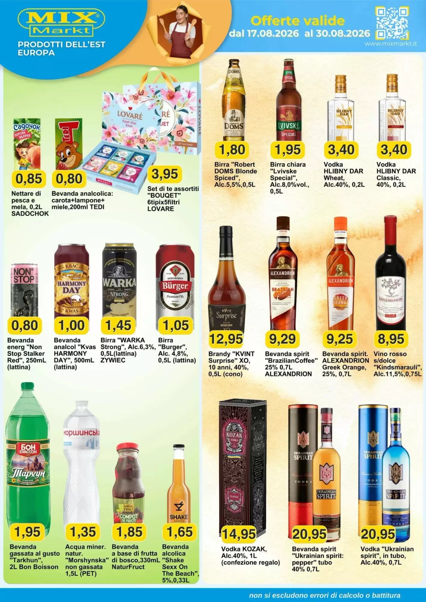 Volantino promozionale Mix Markt  valide dal 17/08/2026 - Pagina 4.