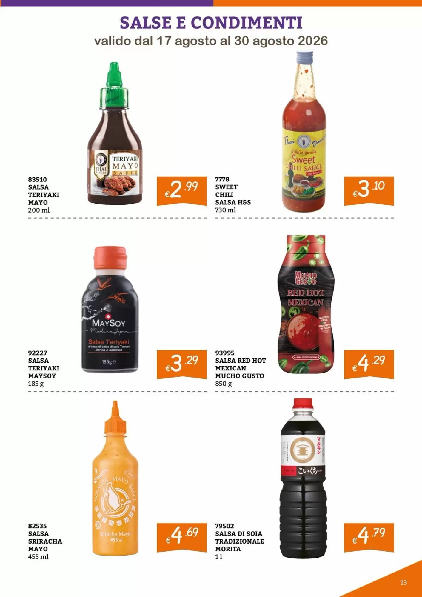 Volantino promozionale Zona  valide dal 17/08/2026 - Pagina 13.