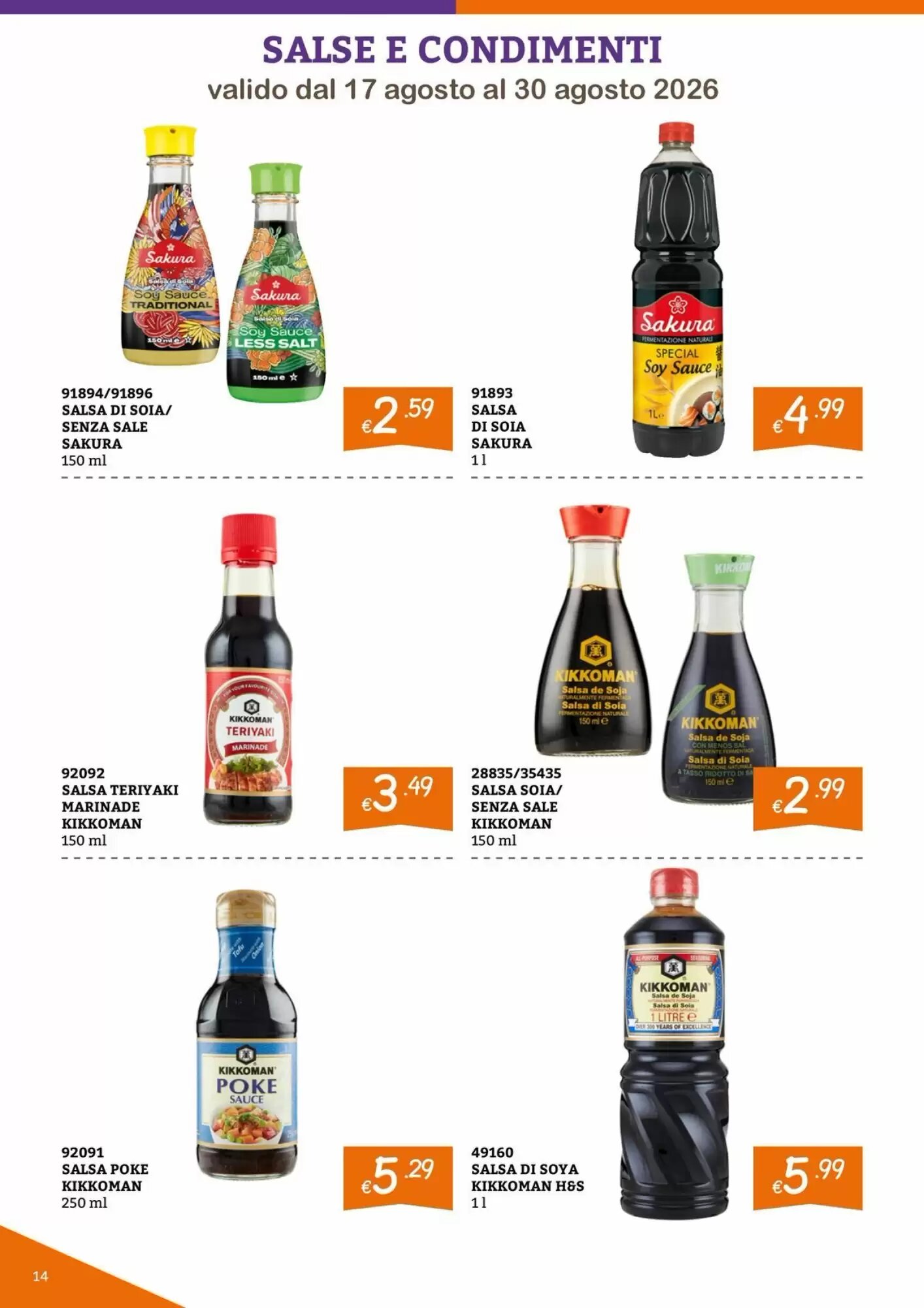 Volantino promozionale Zona  valide dal 17/08/2026 - Pagina 14.