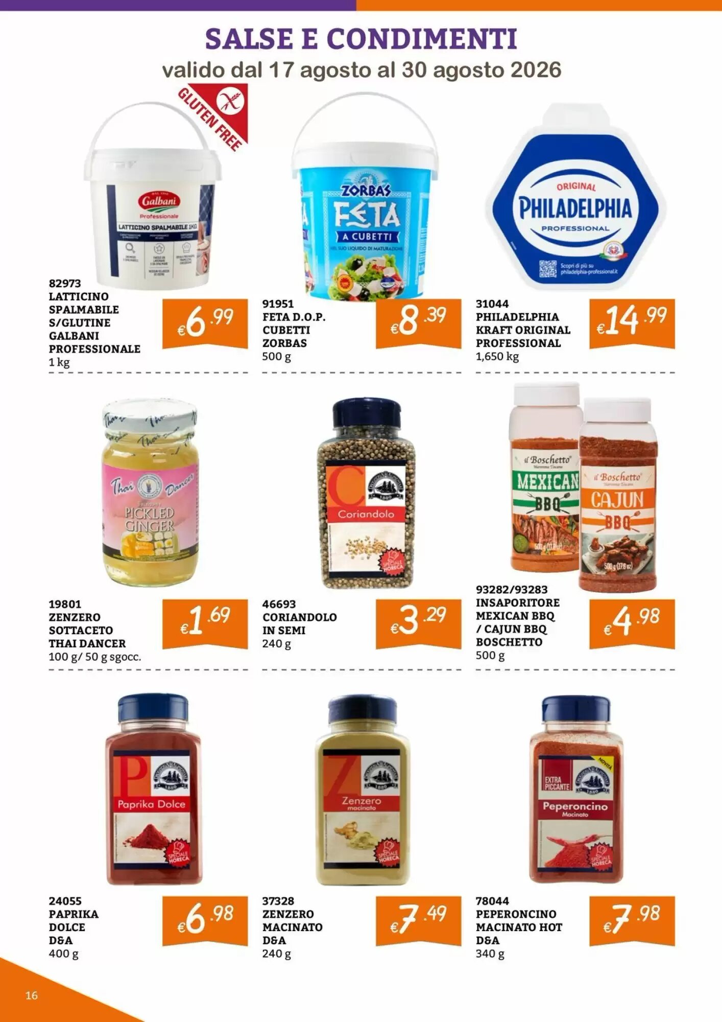 Volantino promozionale Zona  valide dal 17/08/2026 - Pagina 16.