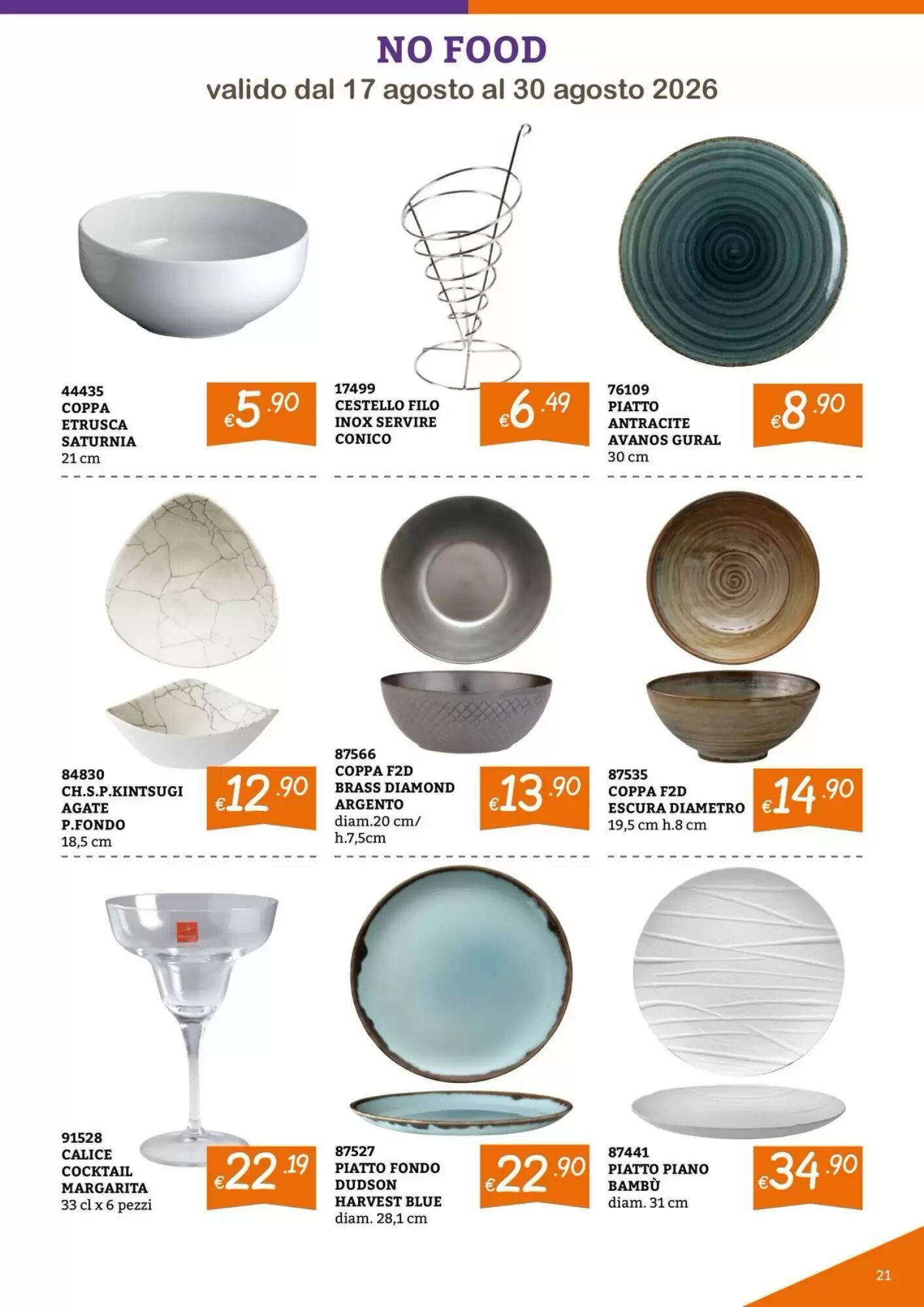 Volantino promozionale Zona  valide dal 17/08/2026 - Pagina 21.
