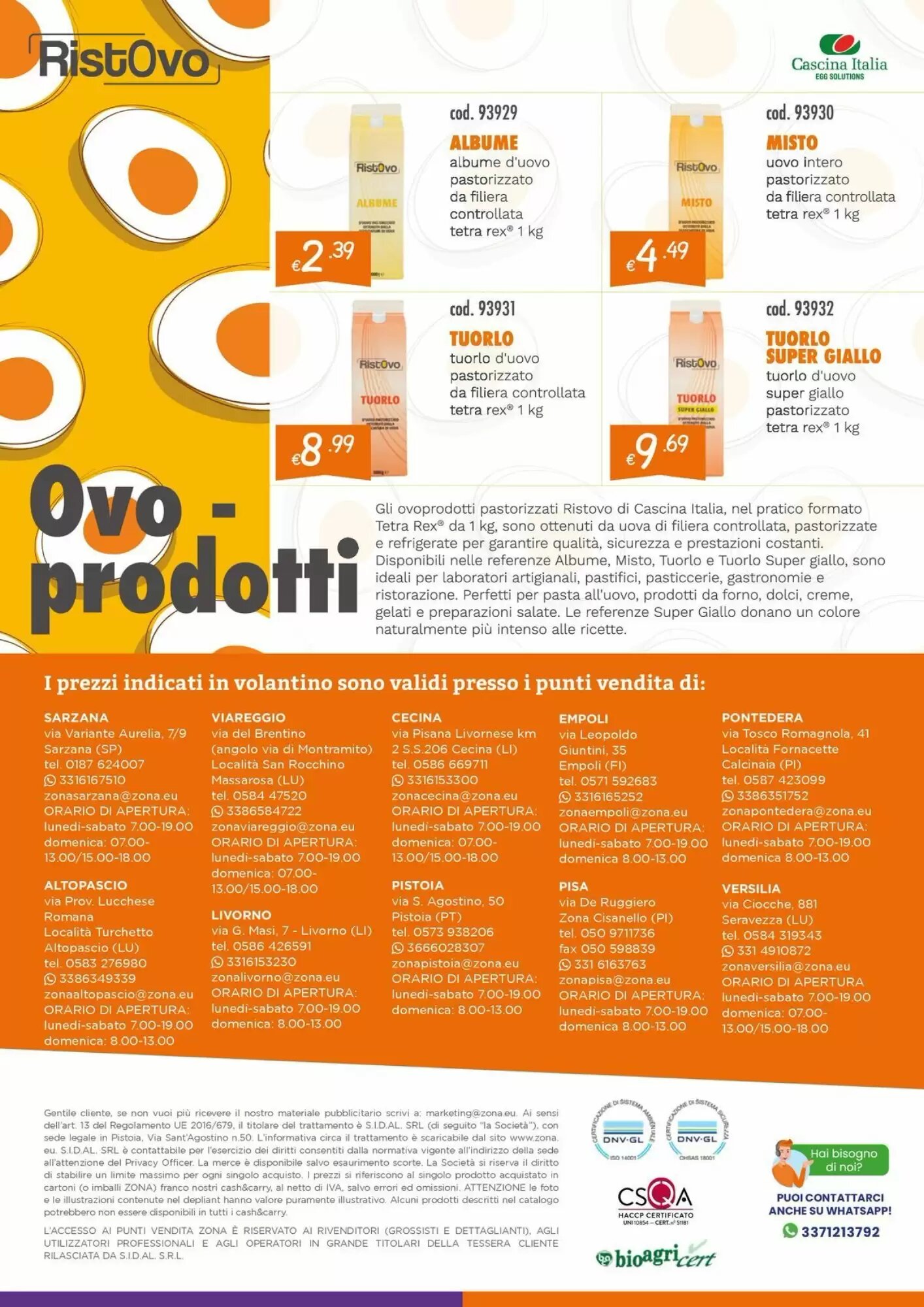 Volantino promozionale Zona  valide dal 17/08/2026 - Pagina 24.