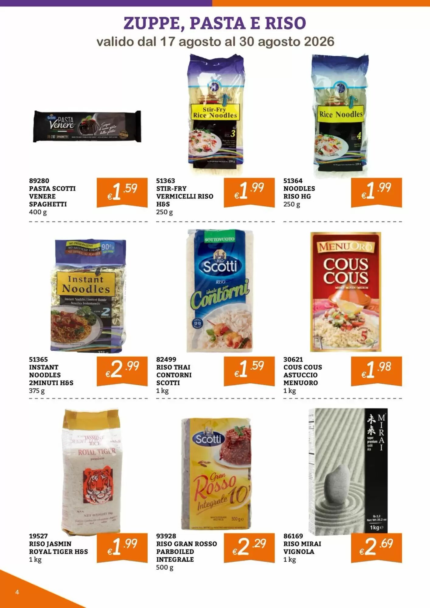 Volantino promozionale Zona  valide dal 17/08/2026 - Pagina 4.