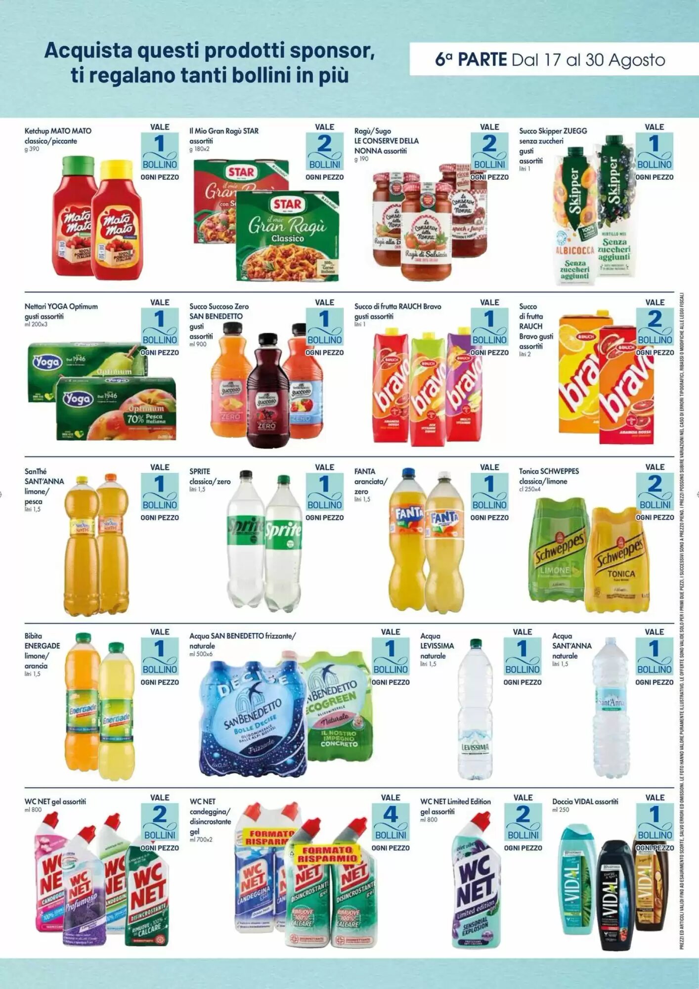 Volantino promozionale IperFamila  valide dal 17/08/2026 - Pagina 8.