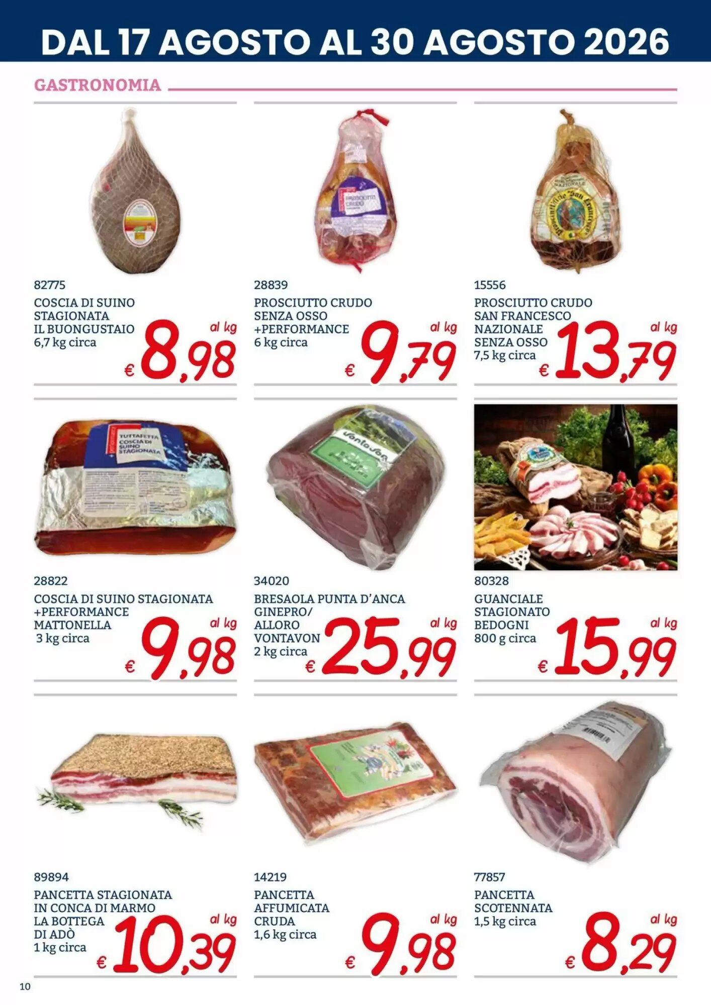 Volantino promozionale Zona  valide dal 17/08/2026 - Pagina 10.