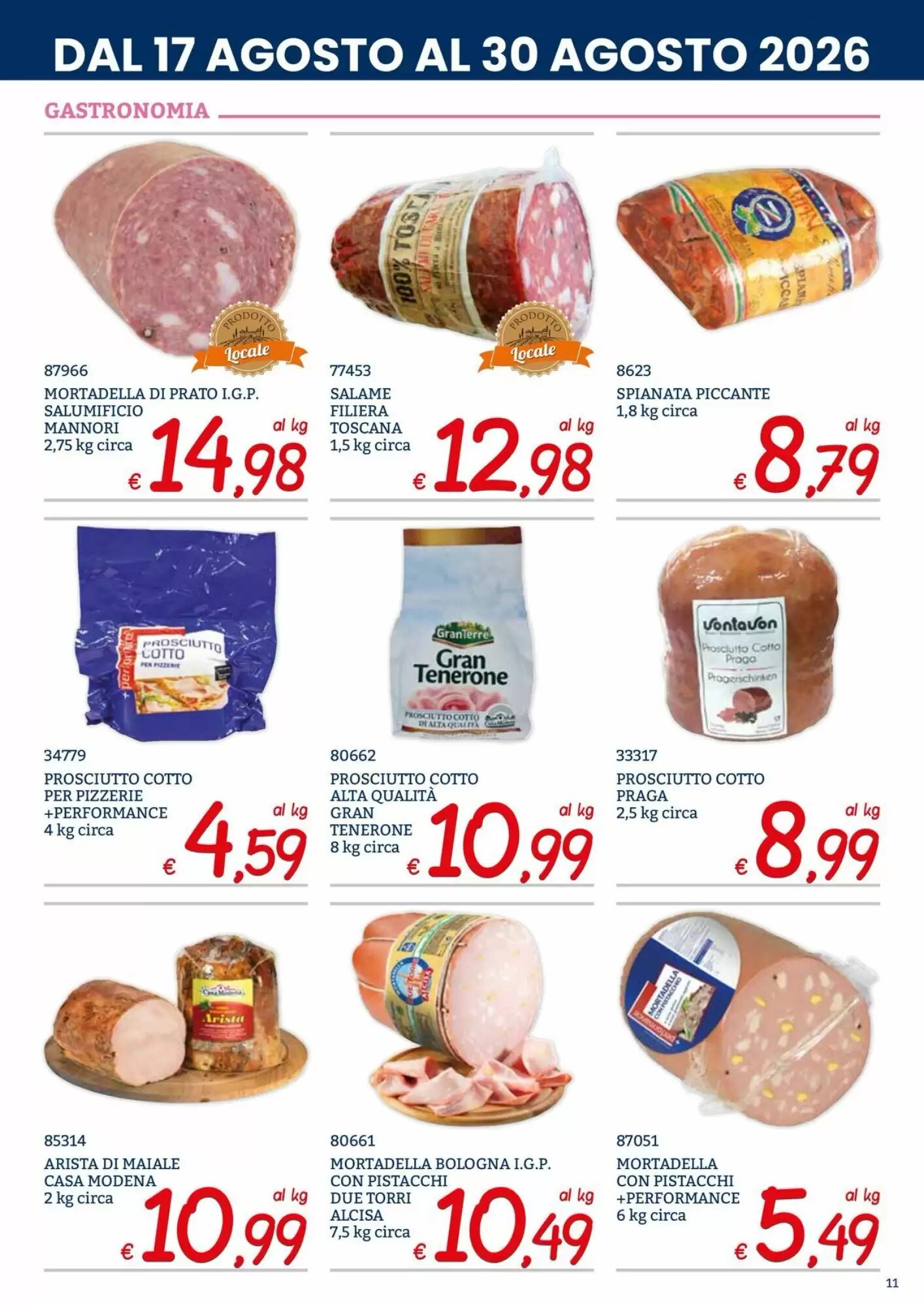 Volantino promozionale Zona  valide dal 17/08/2026 - Pagina 11.