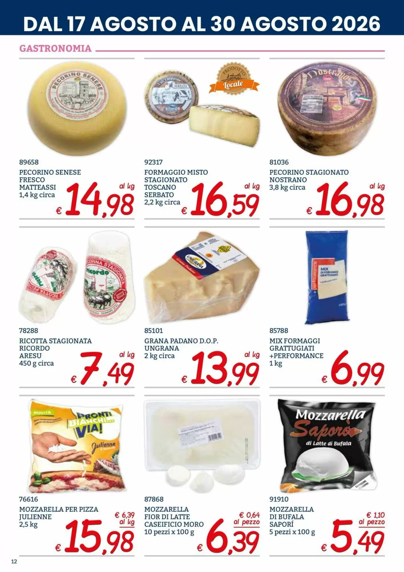 Volantino promozionale Zona  valide dal 17/08/2026 - Pagina 12.