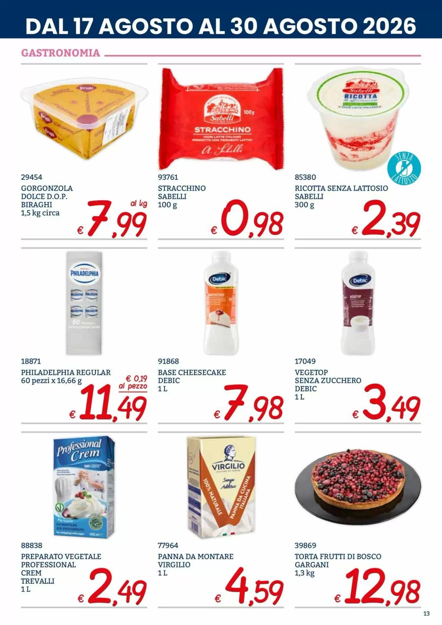 Volantino promozionale Zona  valide dal 17/08/2026 - Pagina 13.