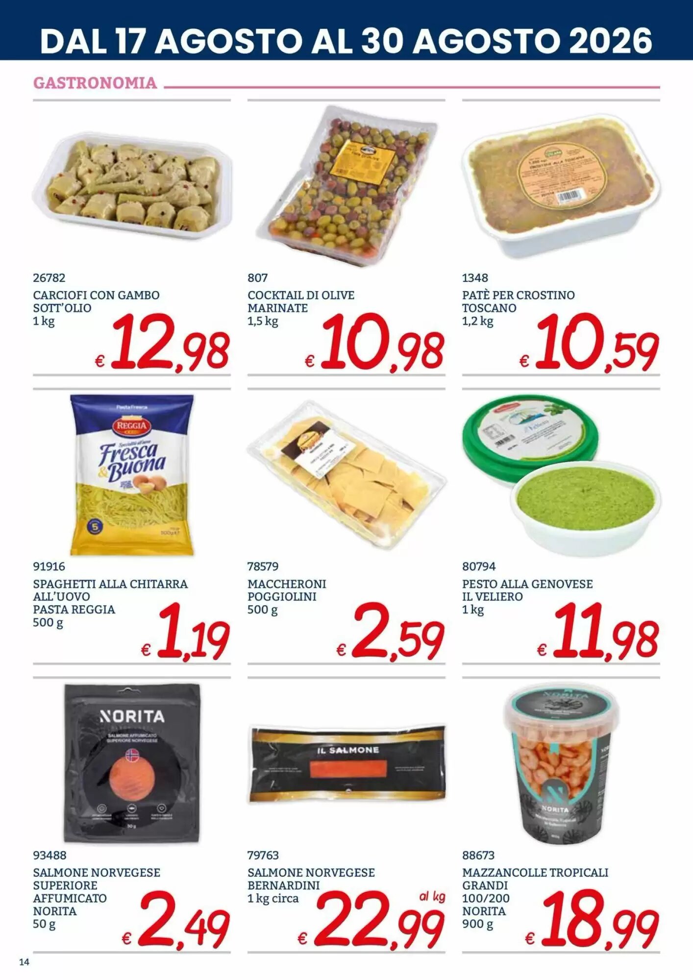 Volantino promozionale Zona  valide dal 17/08/2026 - Pagina 14.