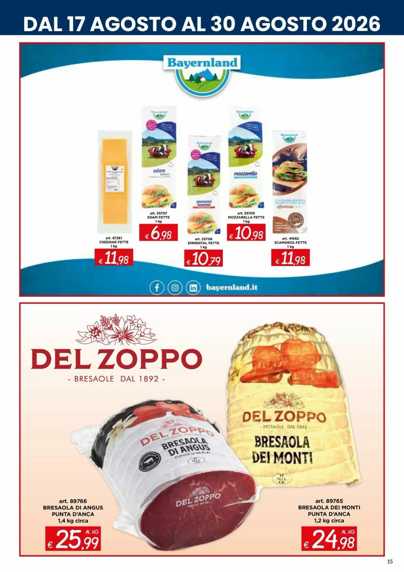 Volantino promozionale Zona  valide dal 17/08/2026 - Pagina 15.