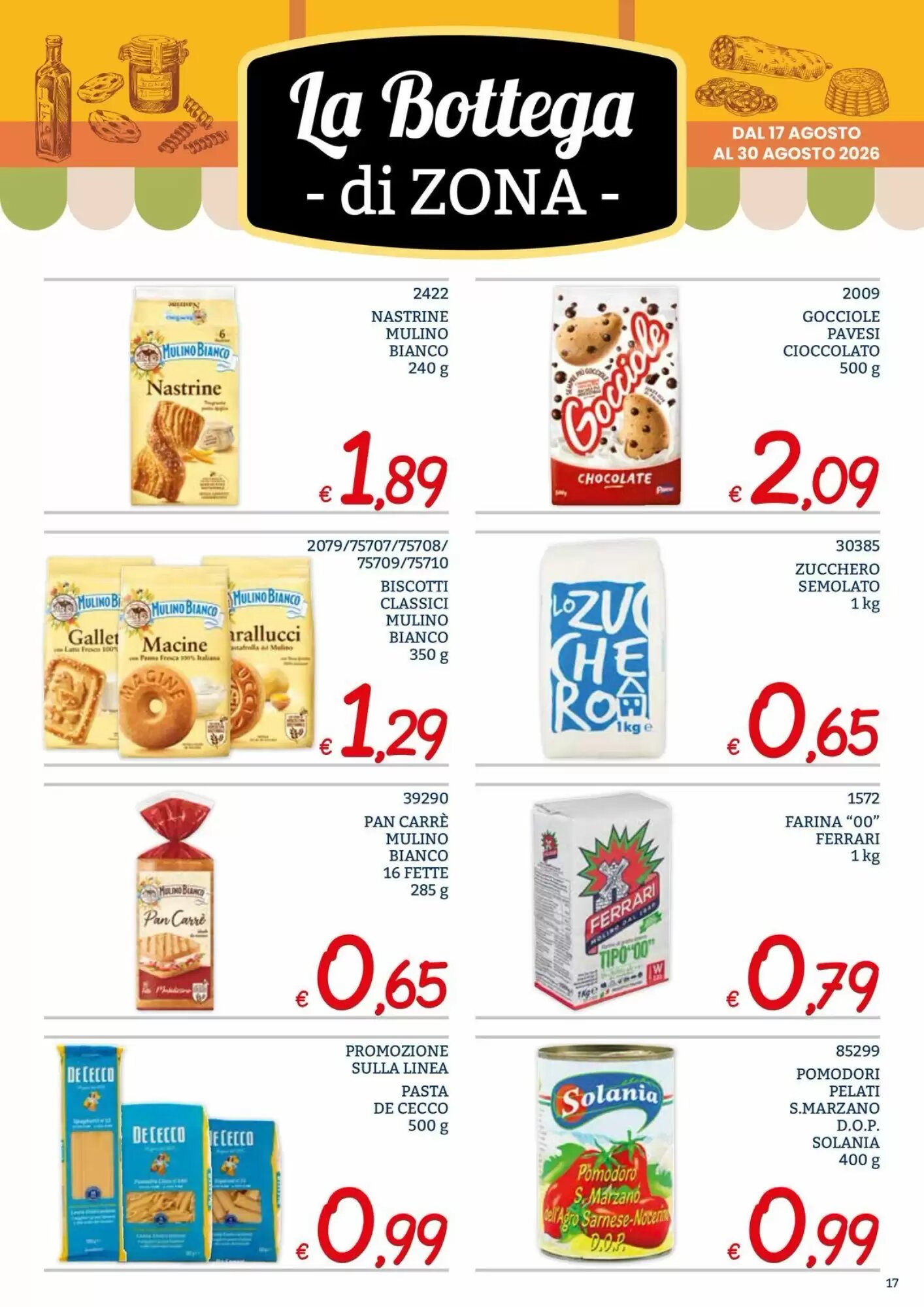 Volantino promozionale Zona  valide dal 17/08/2026 - Pagina 17.