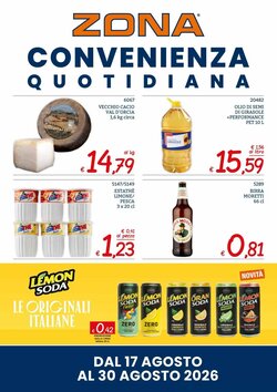 Volantino promozionale Zona  valide dal 17/08/2026