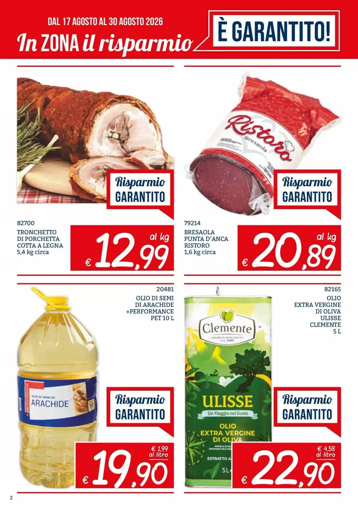 Volantino promozionale Zona  valide dal 17/08/2026 - Pagina 2.