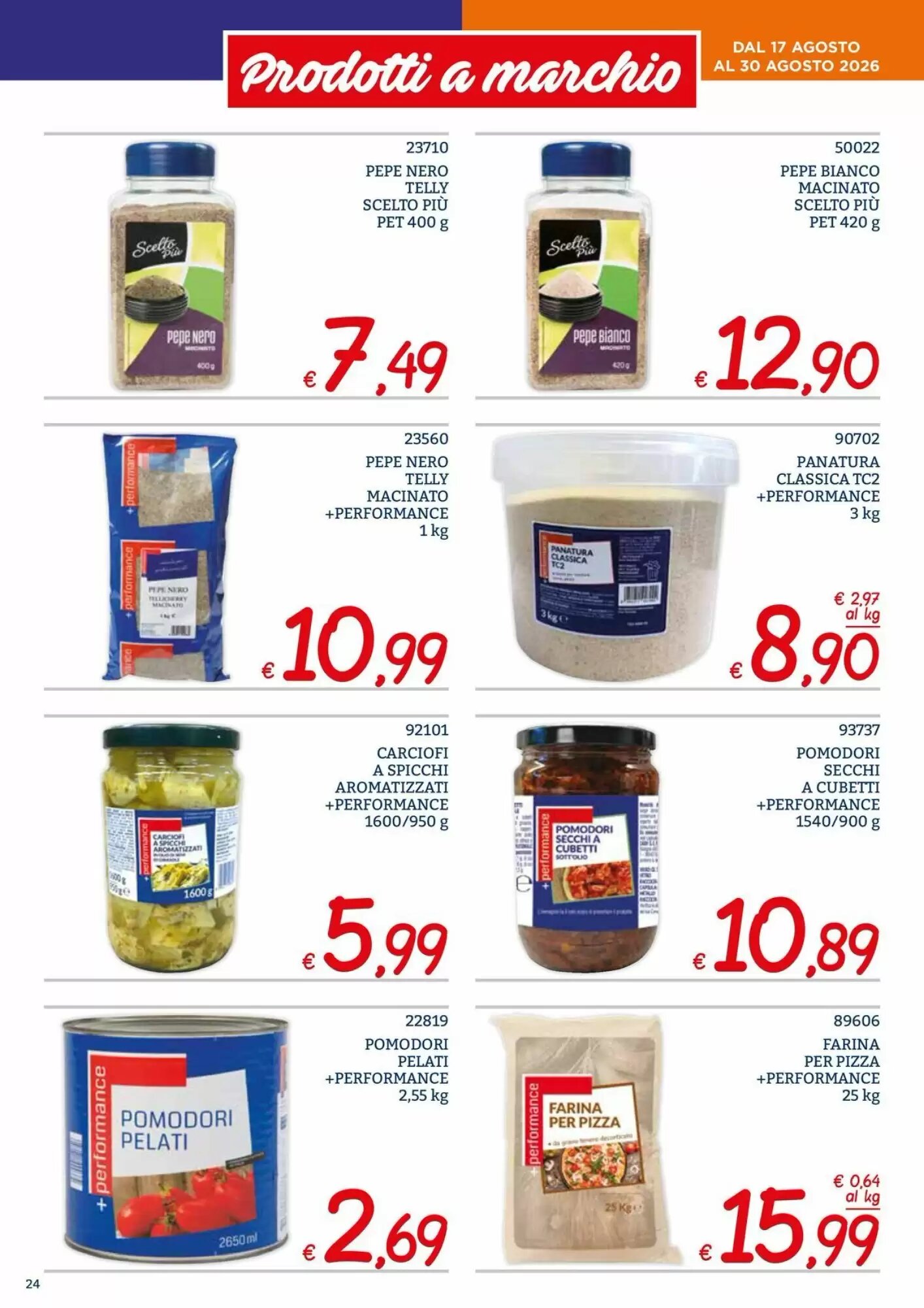 Volantino promozionale Zona  valide dal 17/08/2026 - Pagina 24.