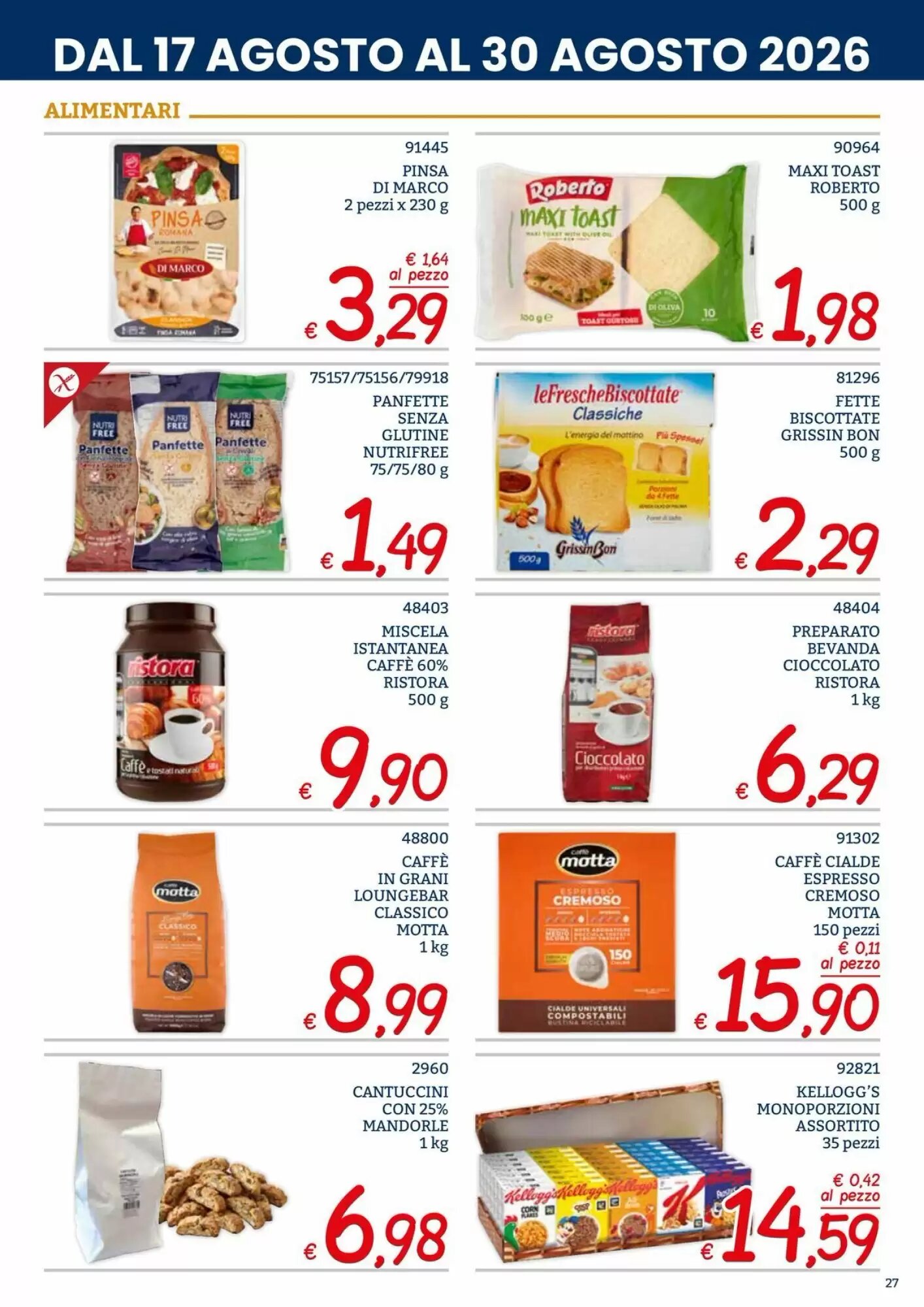Volantino promozionale Zona  valide dal 17/08/2026 - Pagina 27.