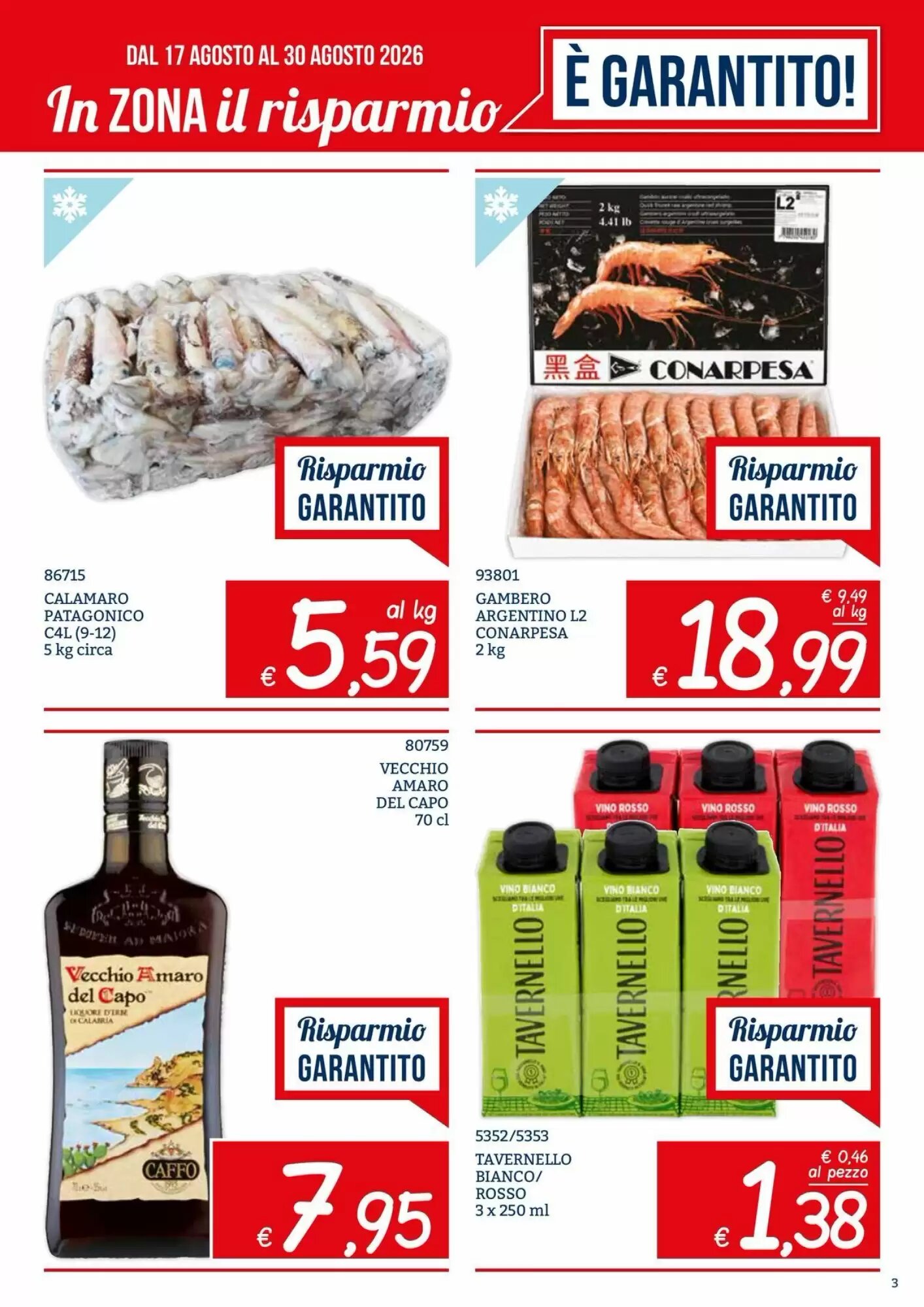 Volantino promozionale Zona  valide dal 17/08/2026 - Pagina 3.