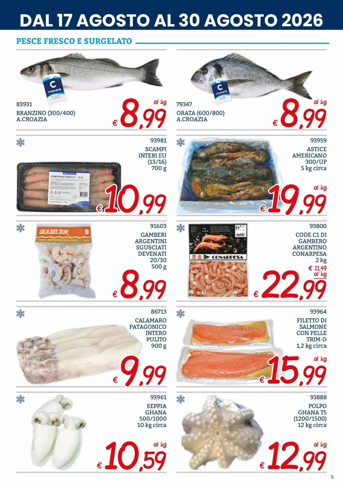Volantino promozionale Zona  valide dal 17/08/2026 - Pagina 5.