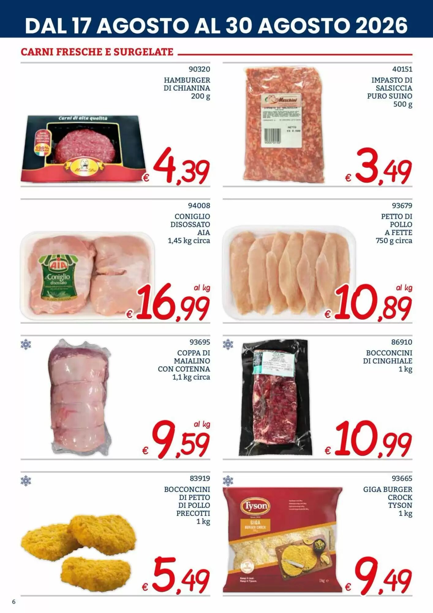 Volantino promozionale Zona  valide dal 17/08/2026 - Pagina 6.