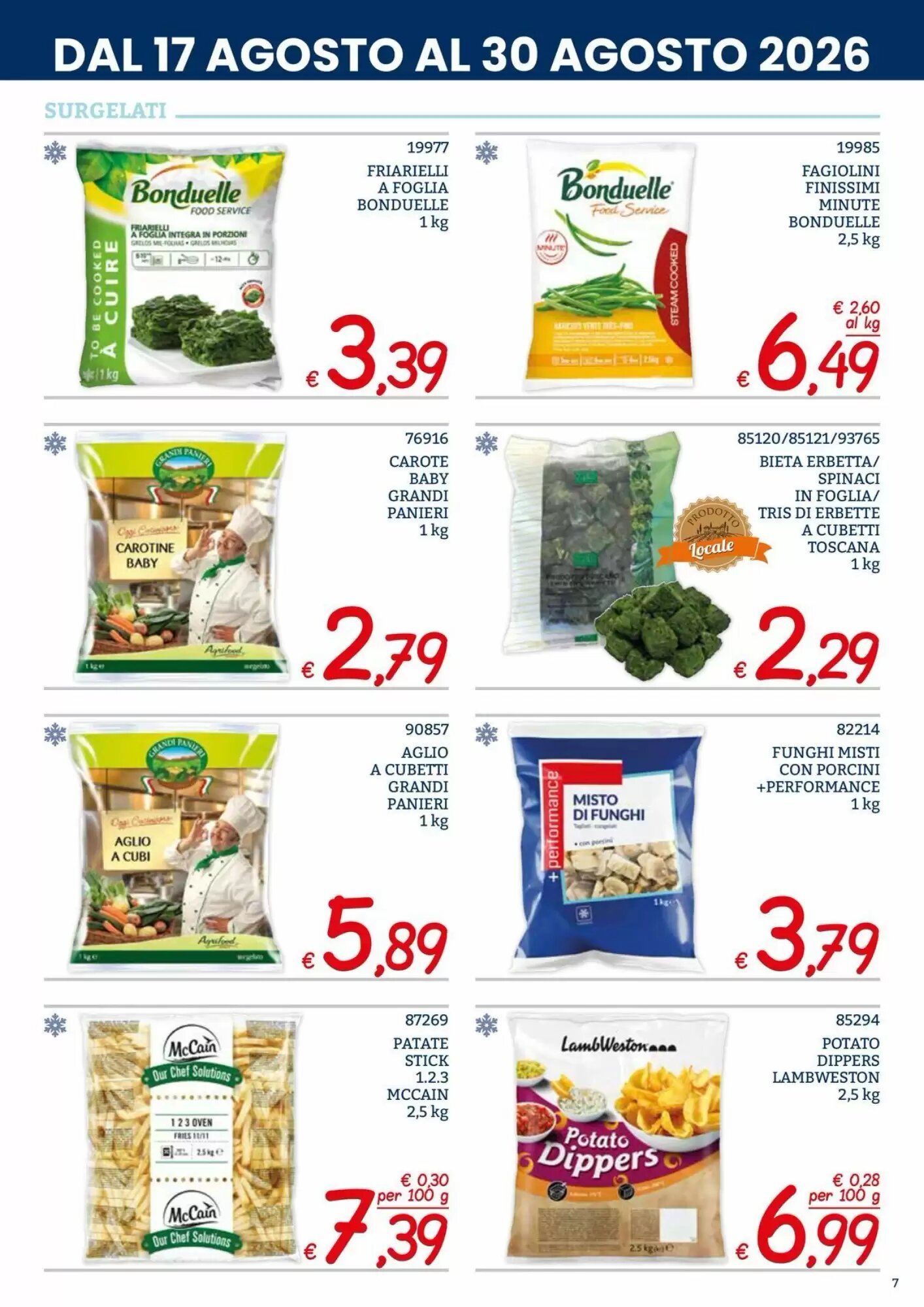 Volantino promozionale Zona  valide dal 17/08/2026 - Pagina 7.