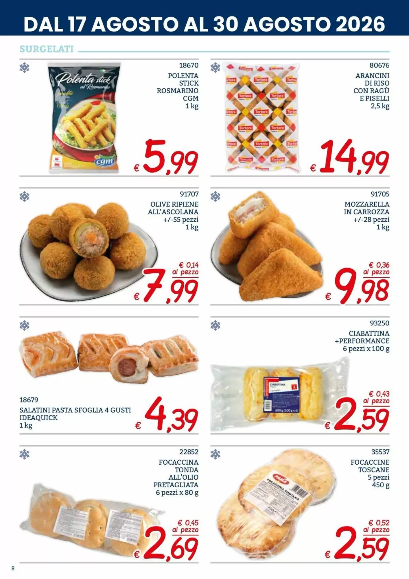 Volantino promozionale Zona  valide dal 17/08/2026 - Pagina 8.