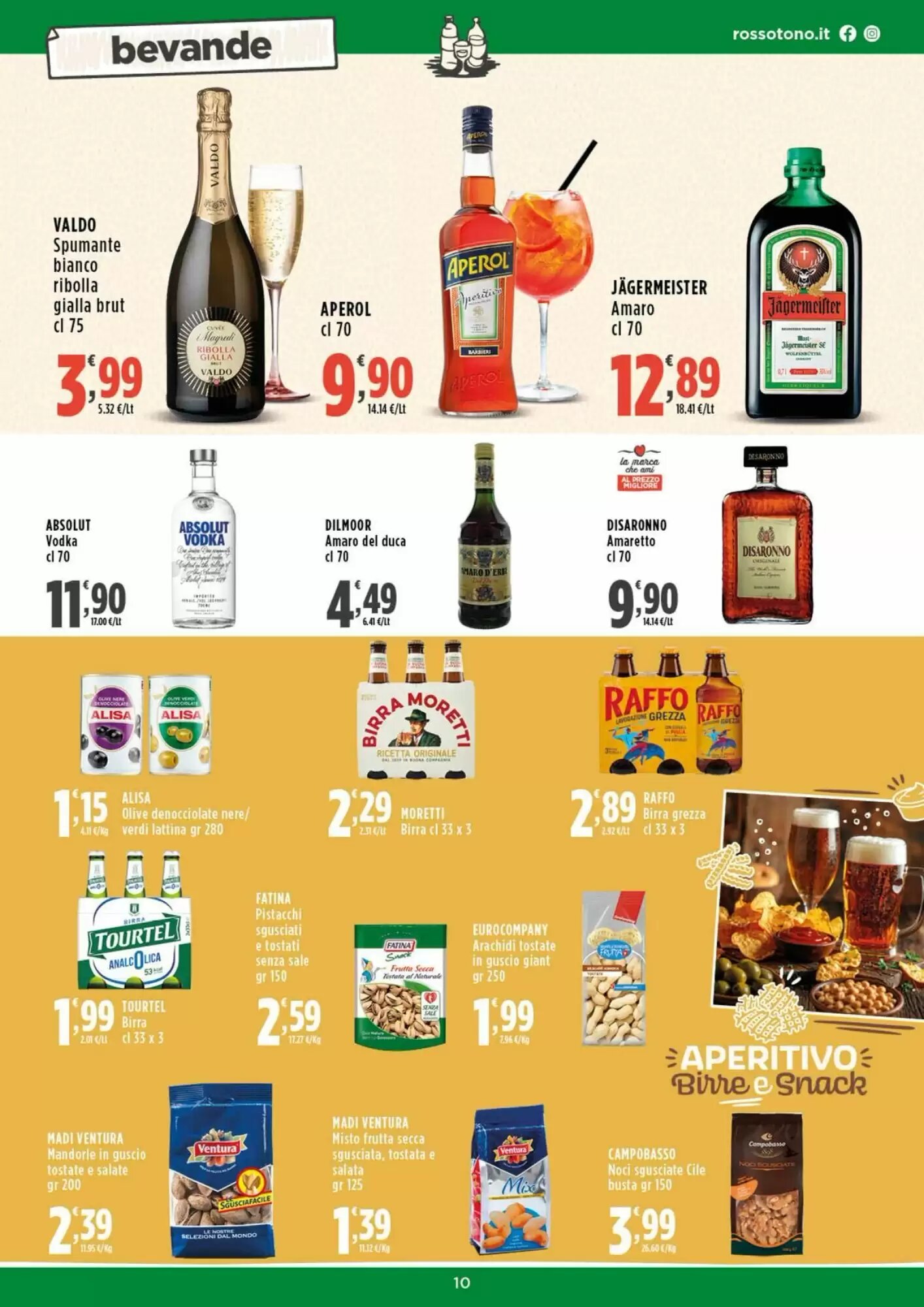 Volantino promozionale Rossotono  valide dal 17/08/2026 - Pagina 10.