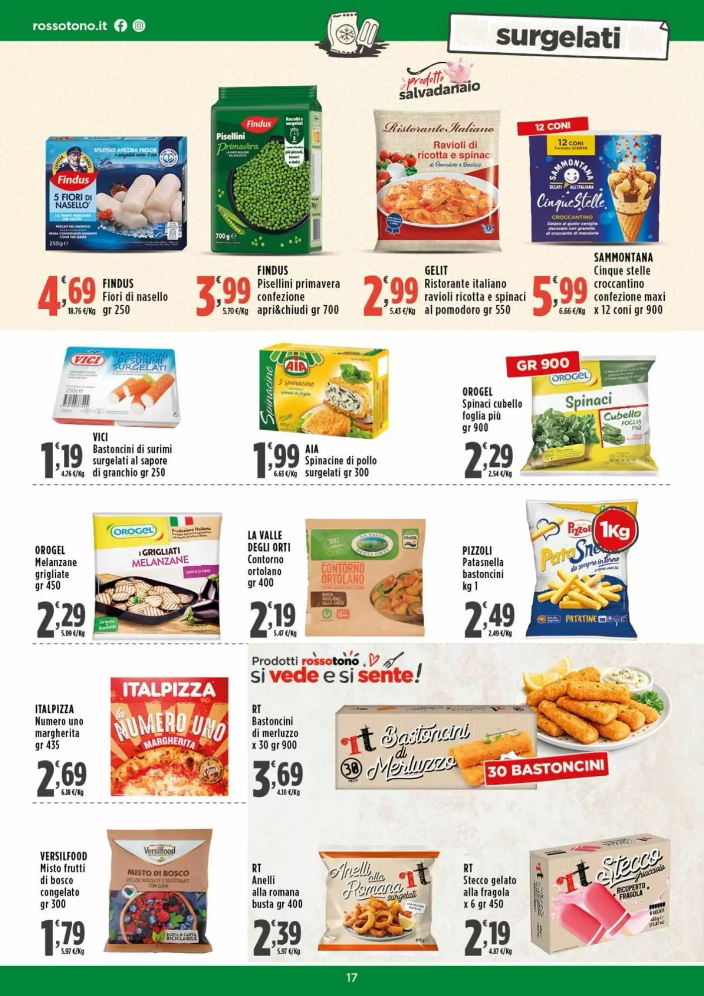 Volantino promozionale Rossotono  valide dal 17/08/2026 - Pagina 17.