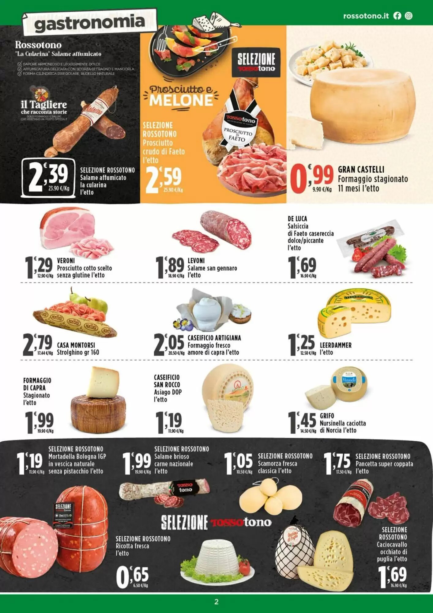 Volantino promozionale Rossotono  valide dal 17/08/2026 - Pagina 2.