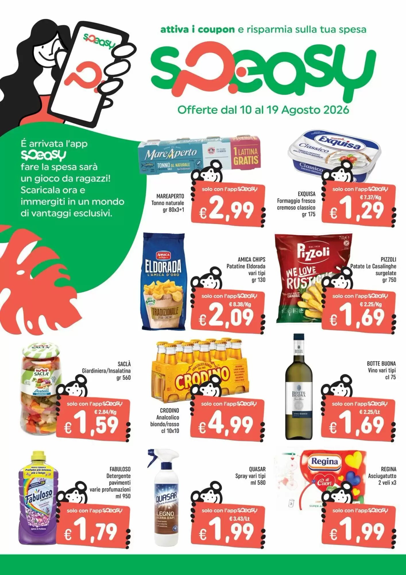 Volantino promozionale Rossotono  valide dal 17/08/2026 - Pagina 25.