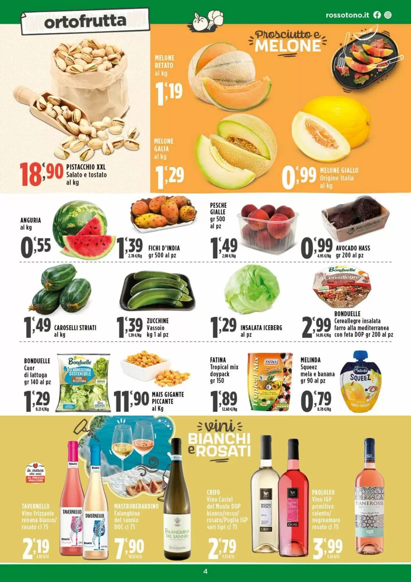 Volantino promozionale Rossotono  valide dal 17/08/2026 - Pagina 4.