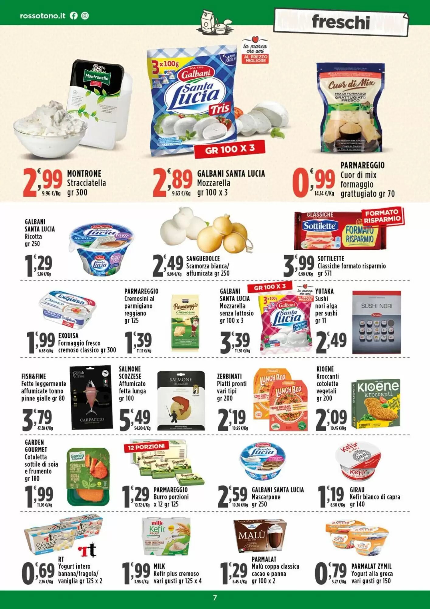 Volantino promozionale Rossotono  valide dal 17/08/2026 - Pagina 7.