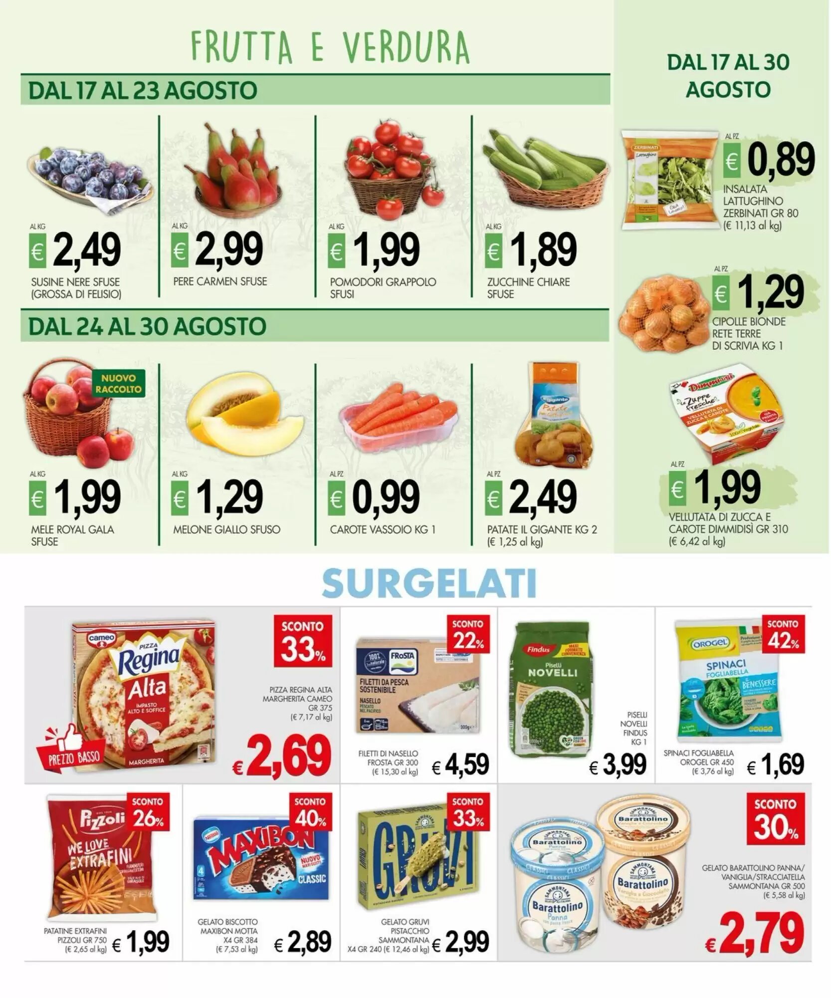 Volantino promozionale PrestoFresco  valide dal 17/08/2026 - Pagina 4.
