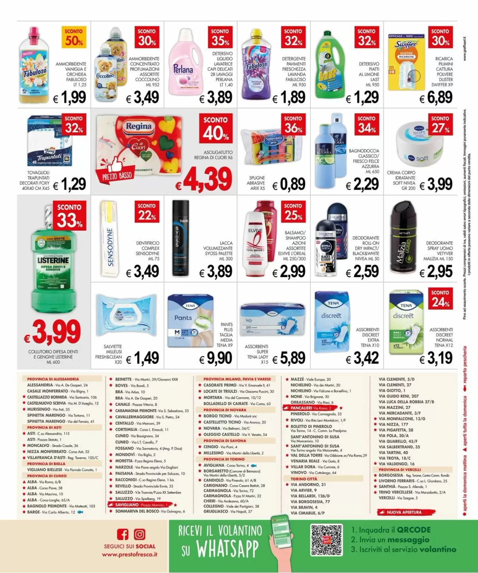 Volantino promozionale PrestoFresco  valide dal 17/08/2026 - Pagina 8.