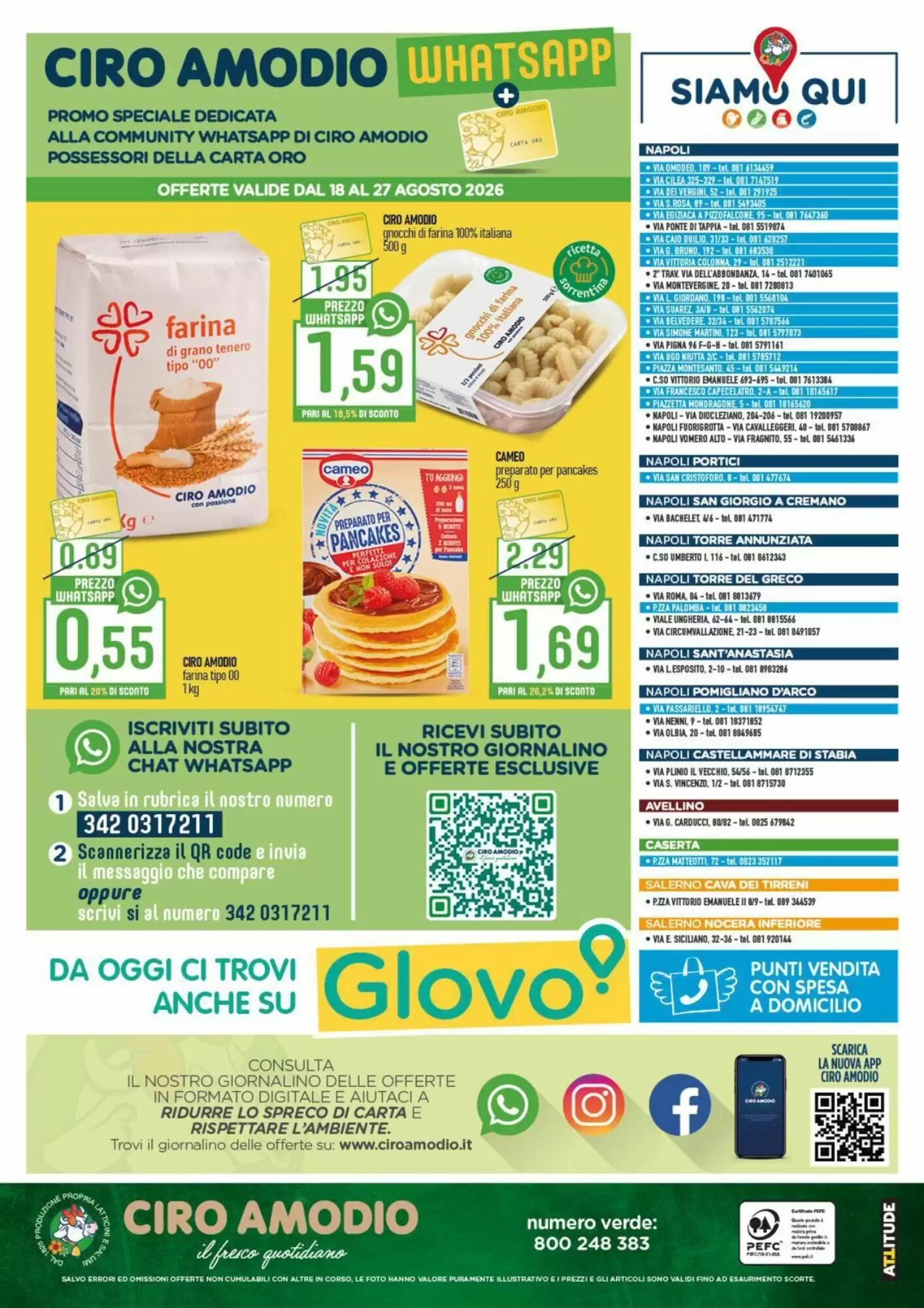 Volantino promozionale Ciro Amodio  valide dal 18/08/2026 - Pagina 12.