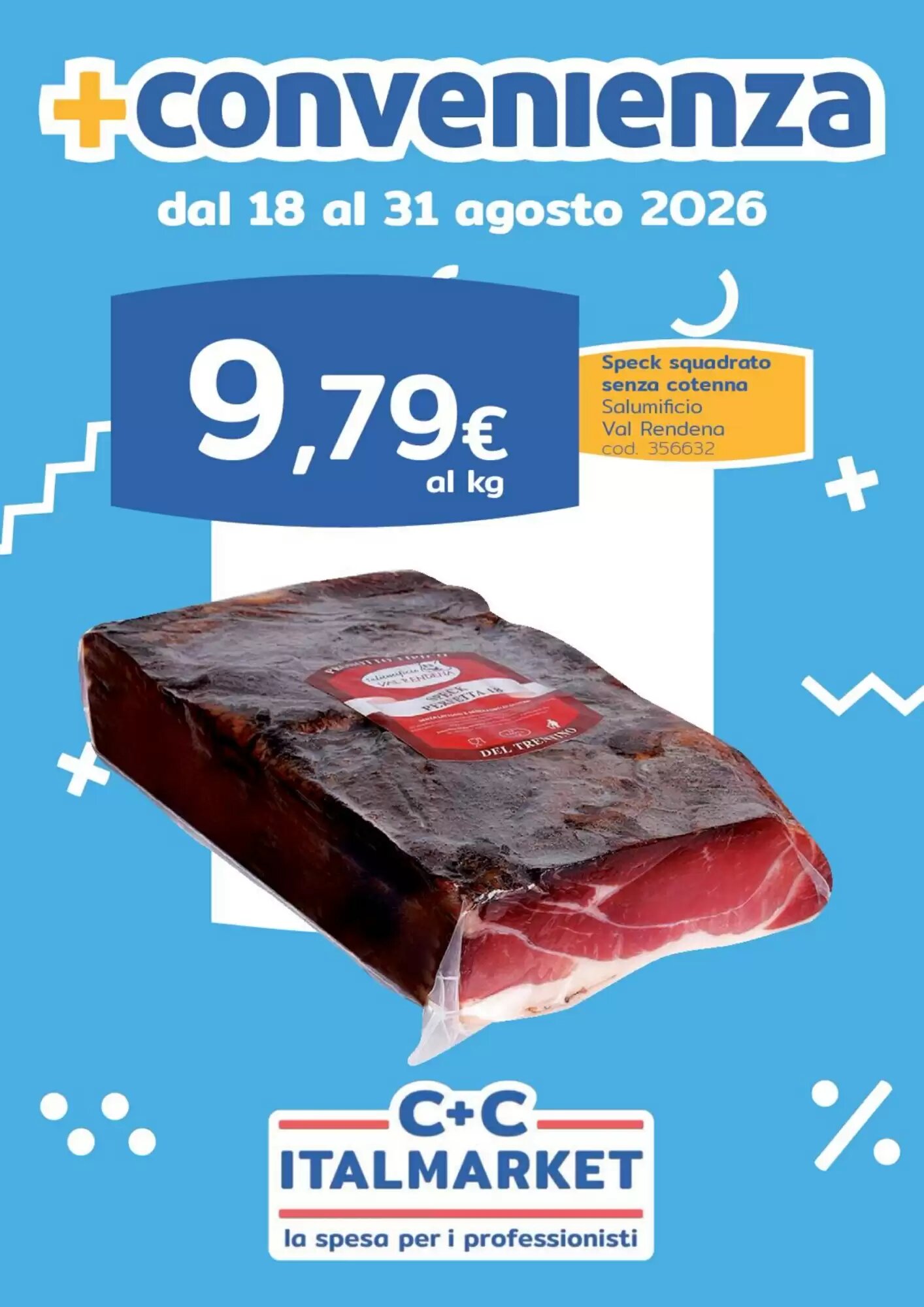 Volantino promozionale Italmark valide dal 18/08/2026 - Pagina 1.