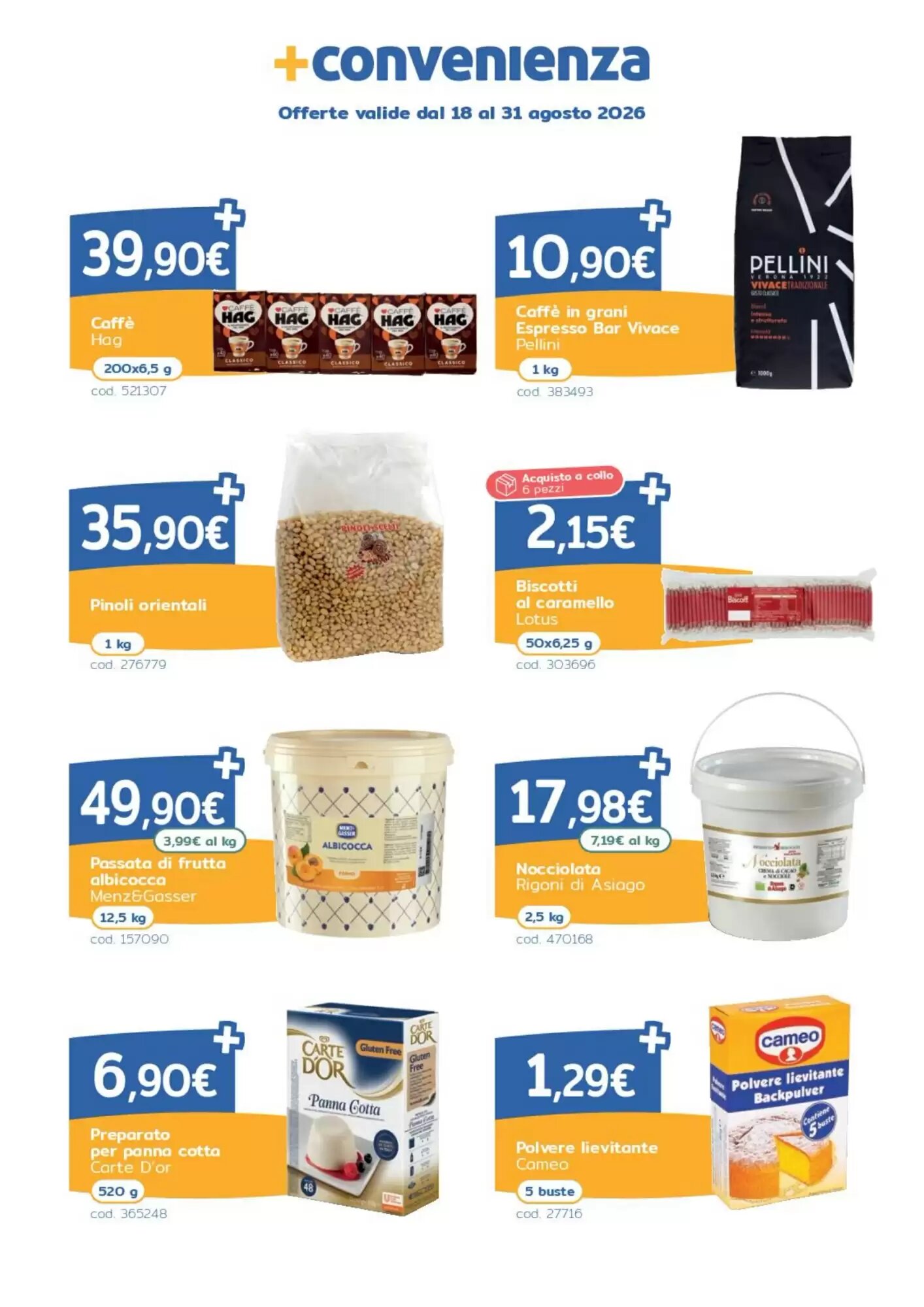 Volantino promozionale Italmark  valide dal 18/08/2026 - Pagina 12.