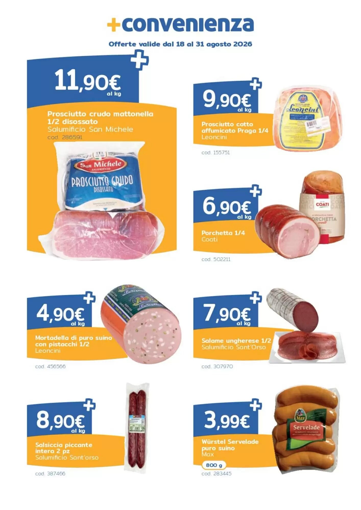 Volantino promozionale Italmark  valide dal 18/08/2026 - Pagina 8.