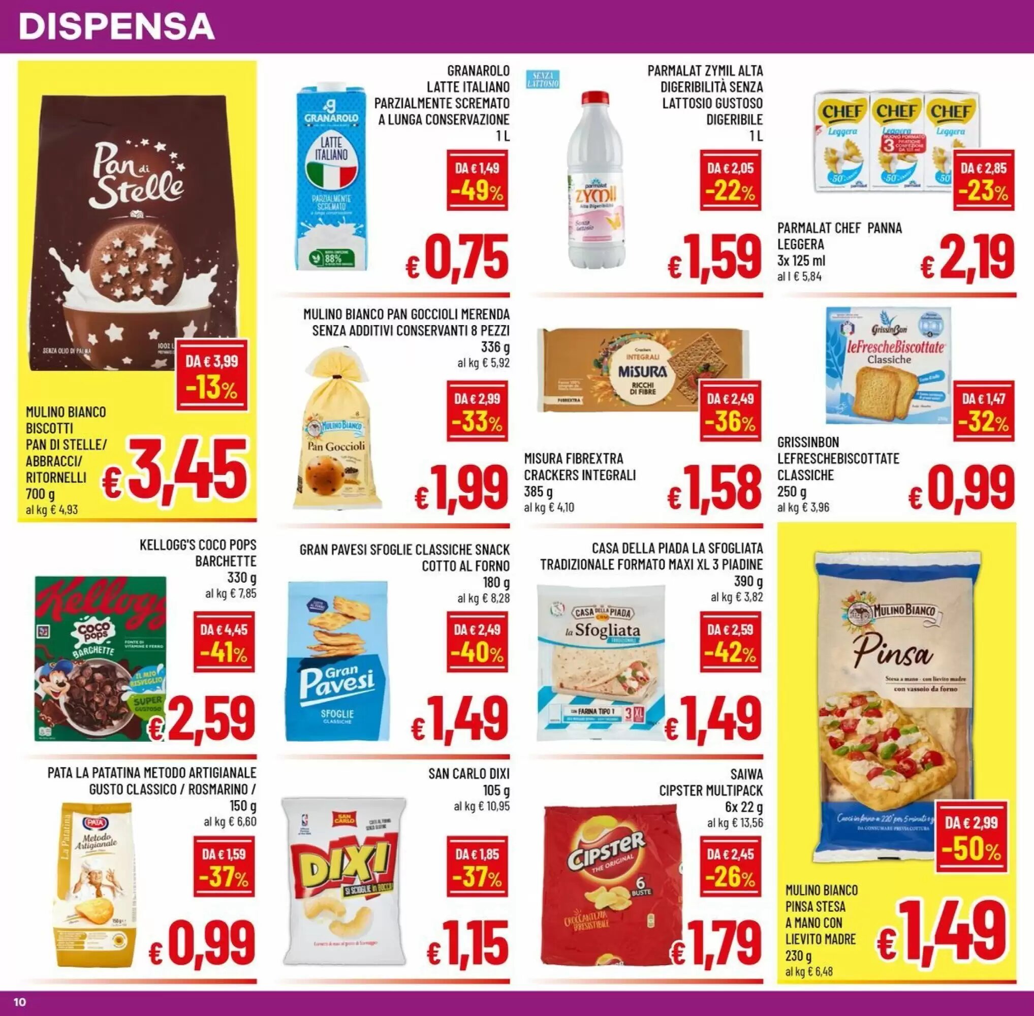 Volantino promozionale Famila Market  valide dal 19/08/2026 - Pagina 10.