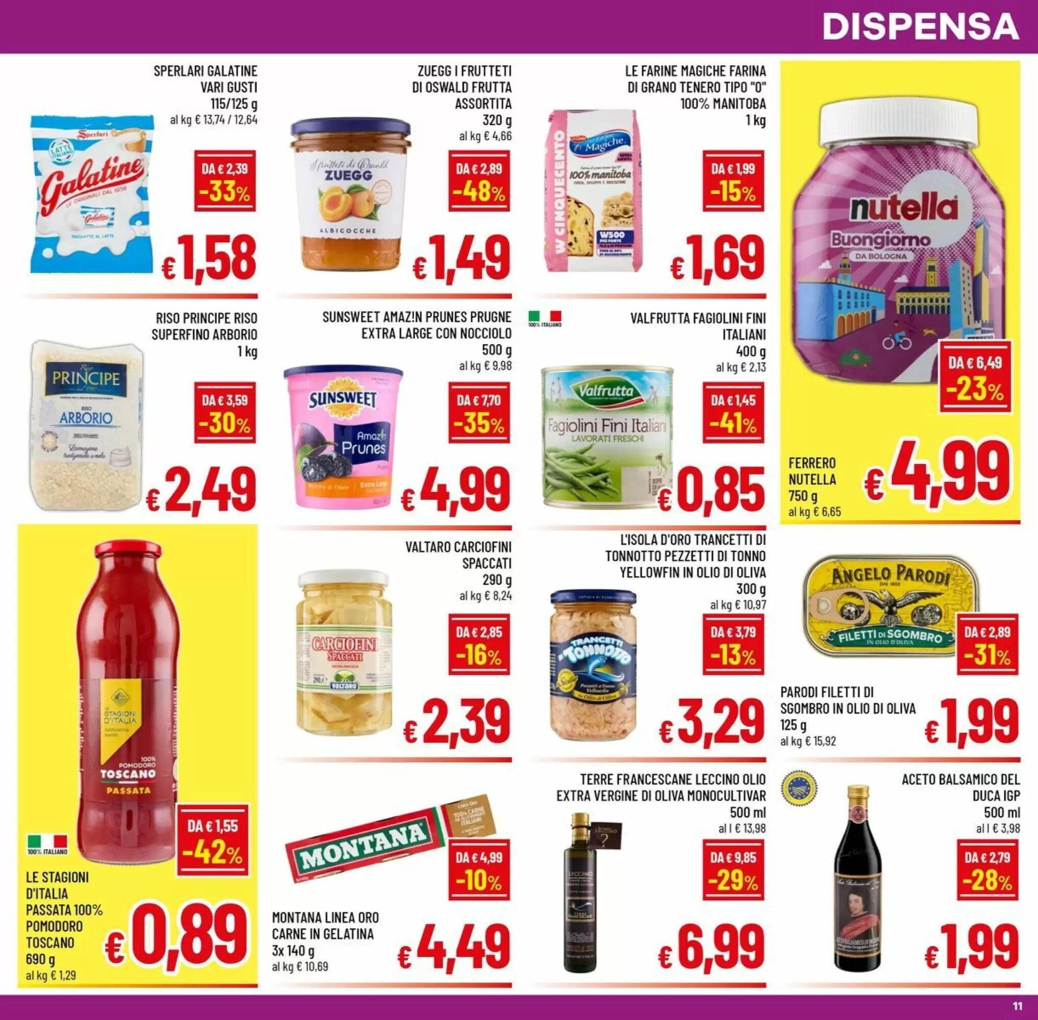 Volantino promozionale Famila Market  valide dal 19/08/2026 - Pagina 11.